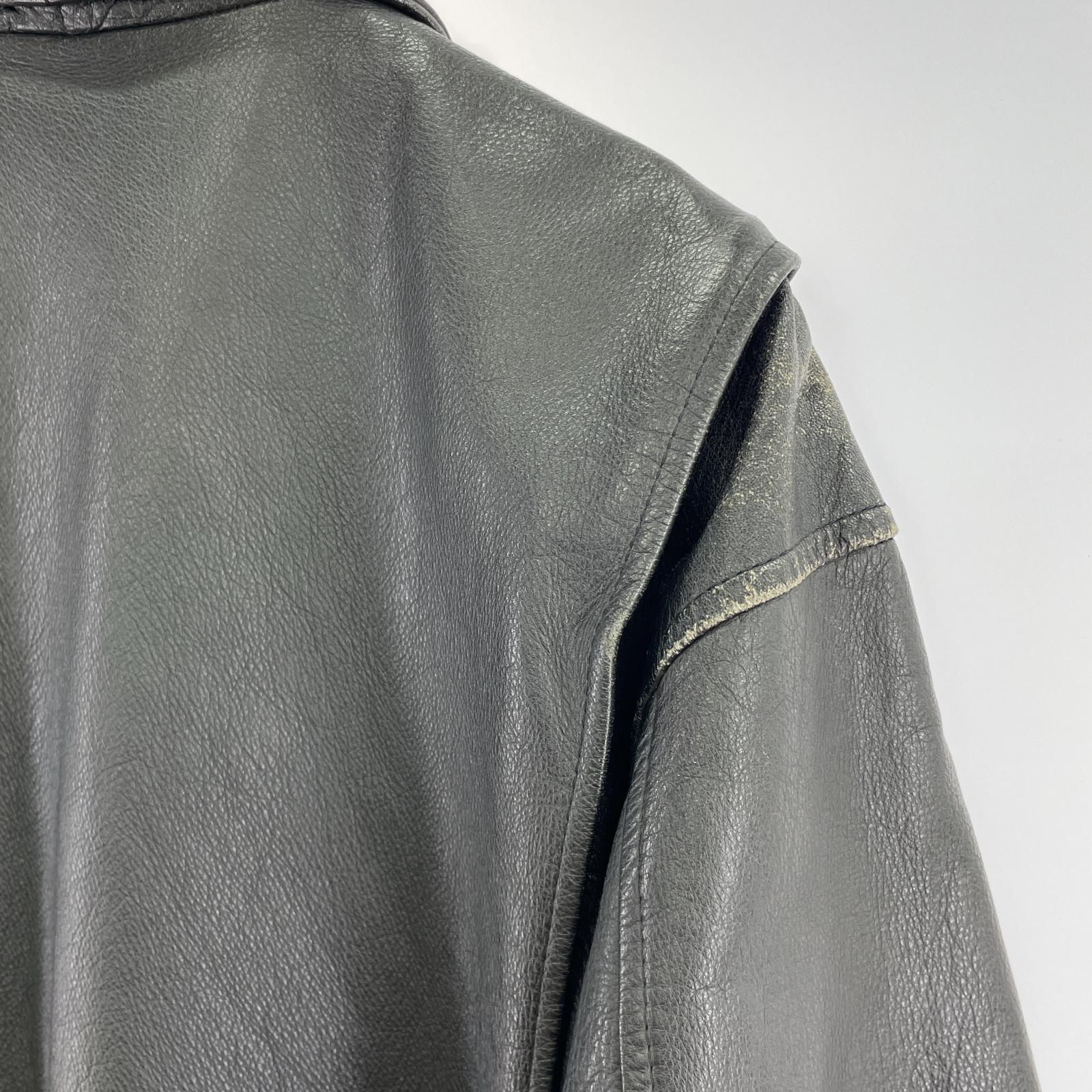 その他アウター rigorous mate レザージャケット 黒 L L ブラック
