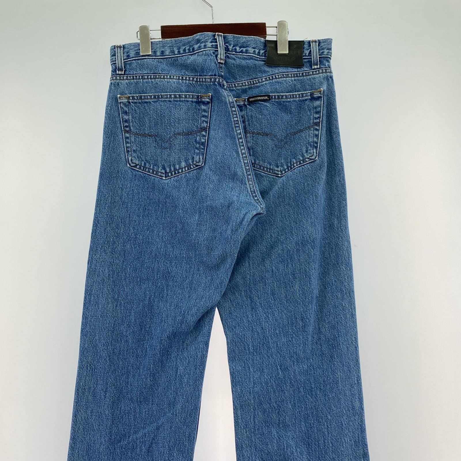 その他ボトムス Harley-Davidson デニムパンツ W33 33 ブルー