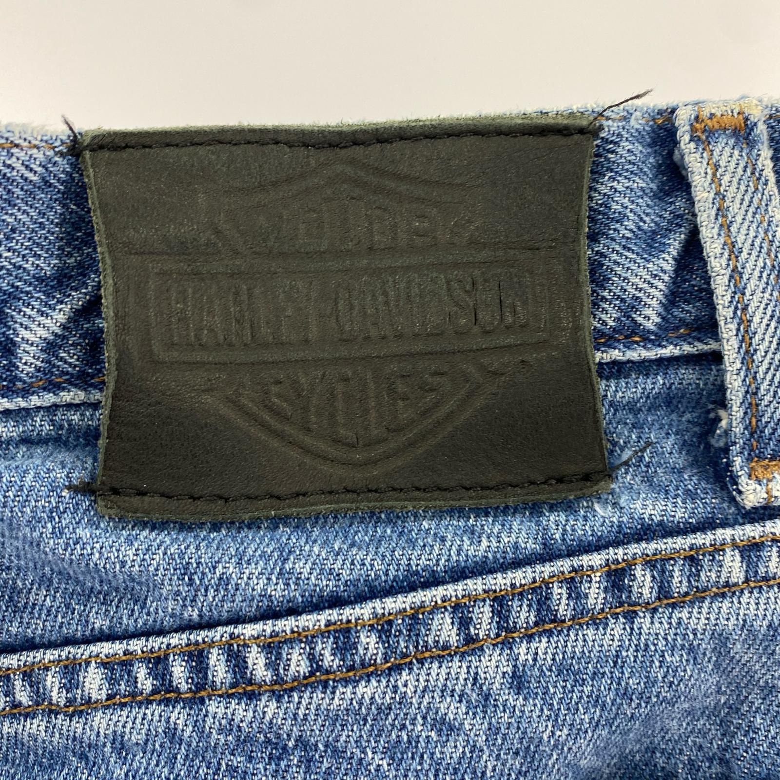 その他ボトムス Harley-Davidson デニムパンツ W33 33 ブルー