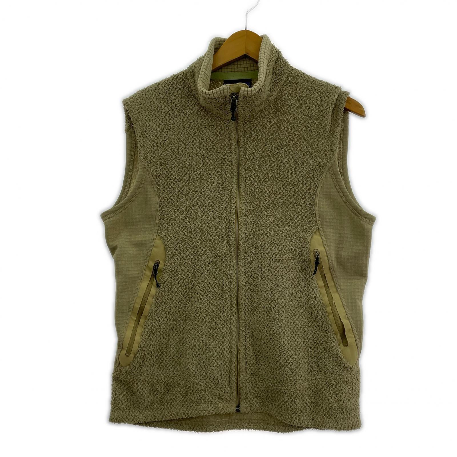 その他アウター patagonia R2 POLARTEC Regulator Fleece Vest S BEG S ベージュ