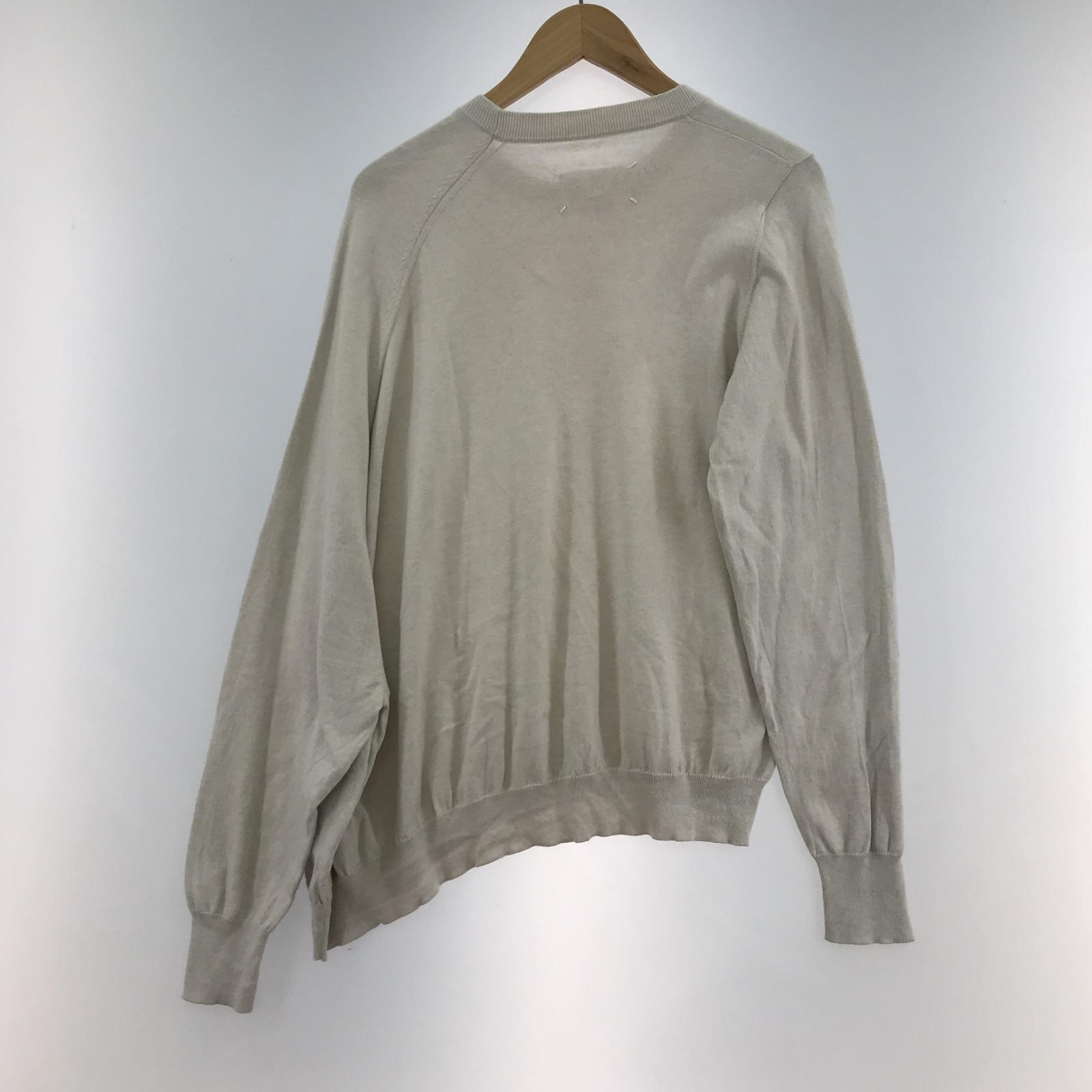 その他トップス maison margiela カシミヤニット XS グレー ベージュ