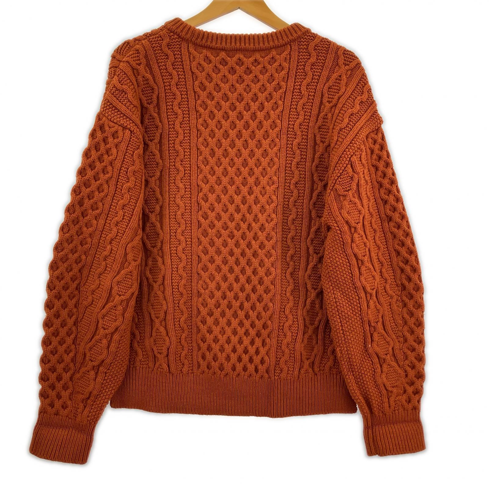 その他トップス Morris & Sons/ウールフィッシャーマーンニット/ ブラウン