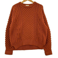 その他トップス Morris & Sons/ウールフィッシャーマーンニット/ ブラウン