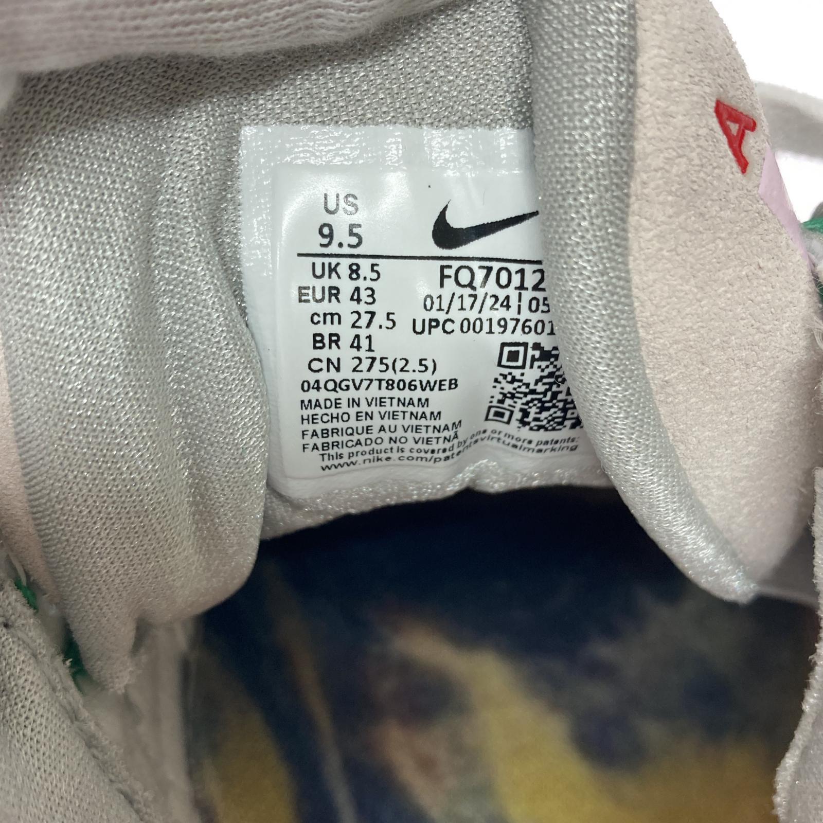 スニーカー NIKE×NIGO AIR FORCE 3 LOW SP スニーカー 27.5 FQ7012-100 マルチ 27.5cm (US9 1/2 UK9 EU45) マルチカラー