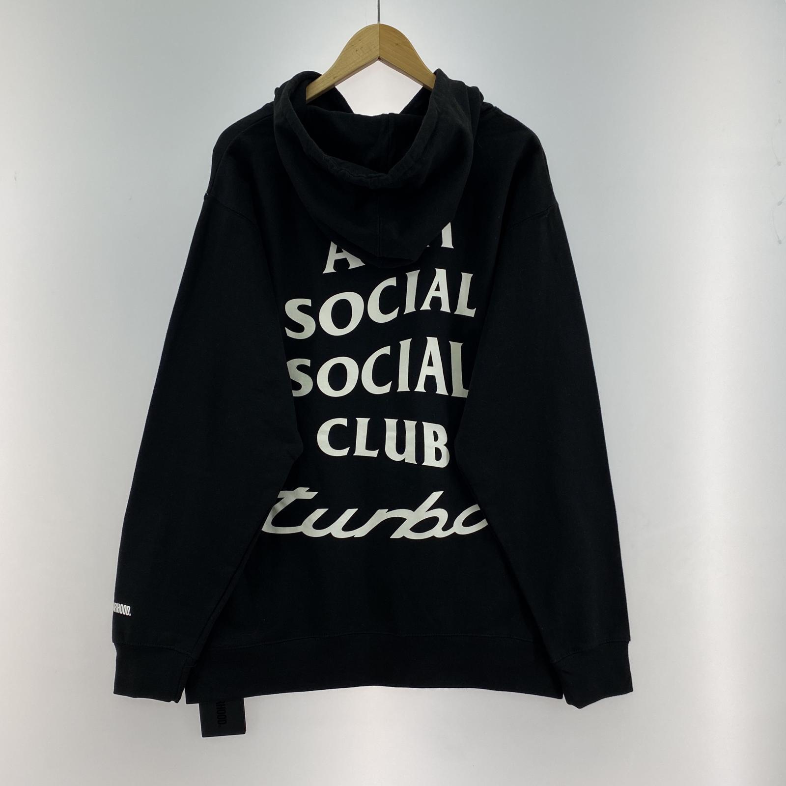 その他トップス ANTI SOCIAL SOCIAL CLUB NEIGHBORHOOD POパーカー 黒 M ブラック