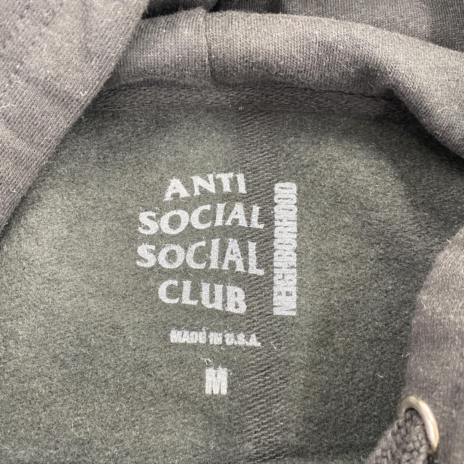 その他トップス ANTI SOCIAL SOCIAL CLUB NEIGHBORHOOD POパーカー 黒 M ブラック