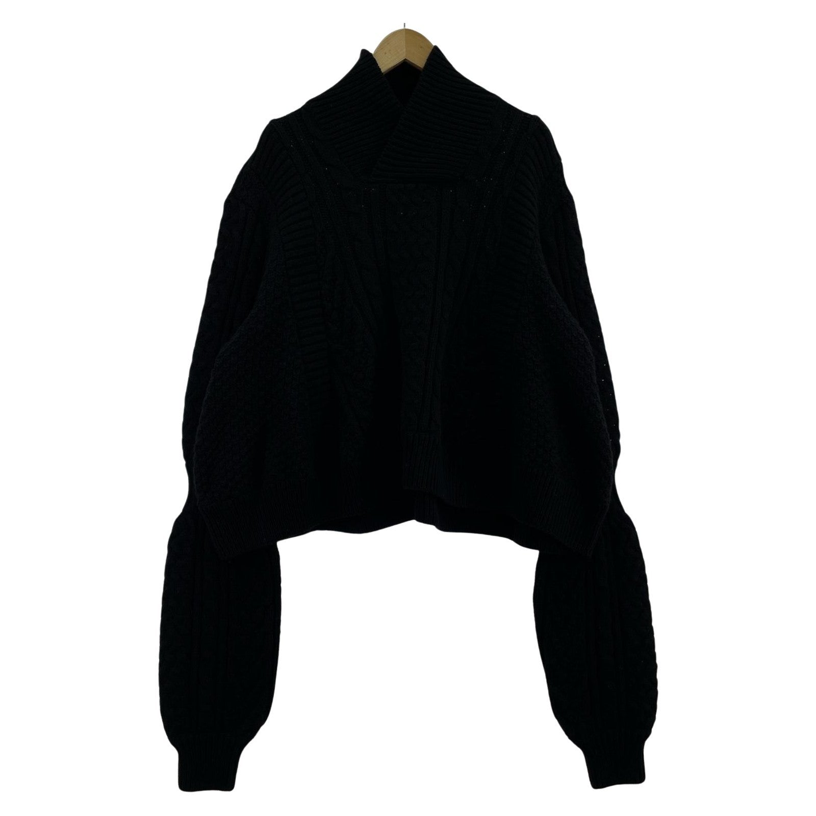 その他トップス noir kei ninomiya 23AW ニット S ブラック S ブラック
