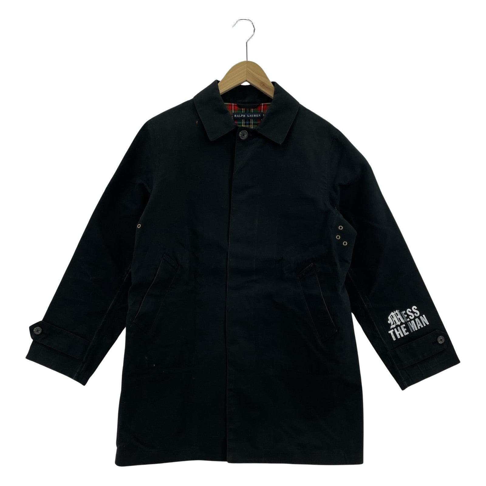 その他アウター RALPH LAUREN ラルフローレン リメイク ステンカ ブラック