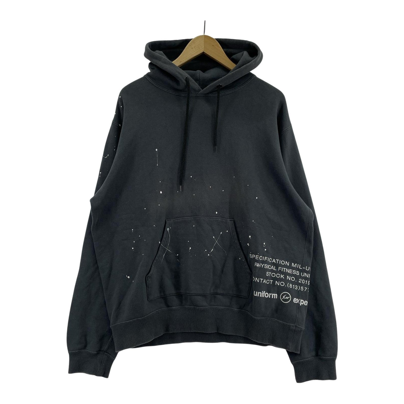 その他トップス uniform experiment ドリップ スウェッ