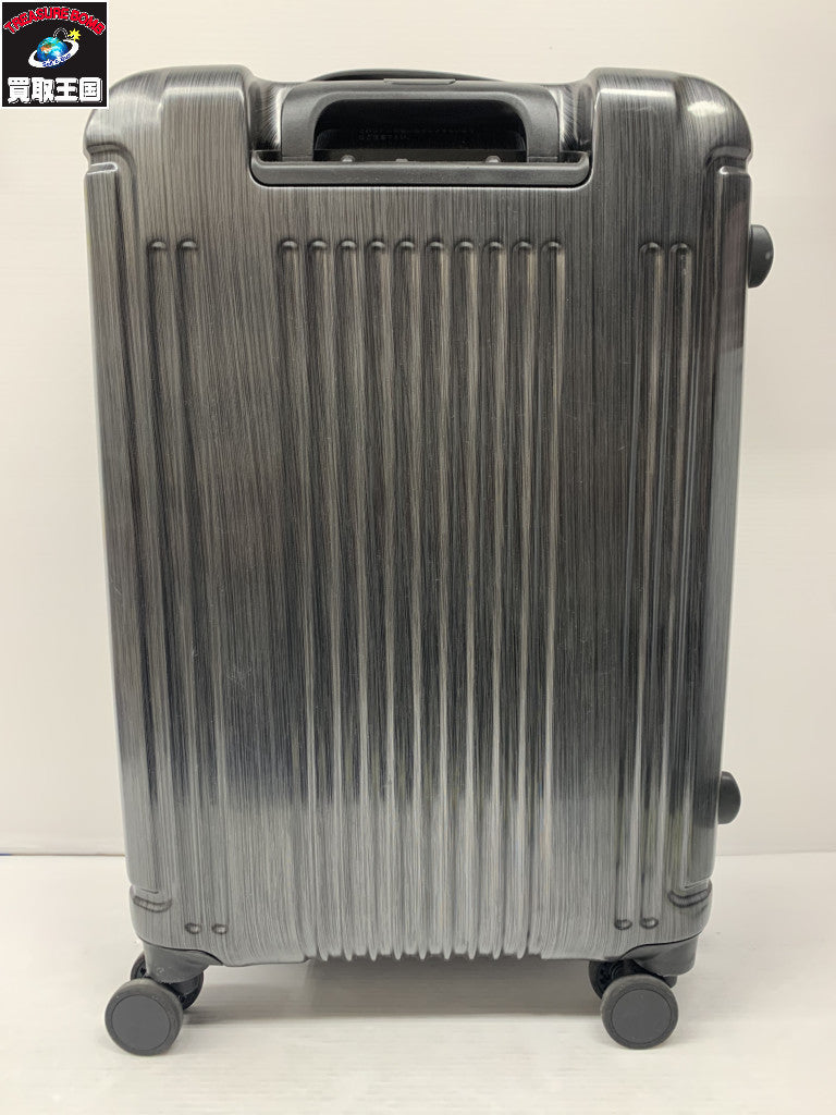 BERMAS INTER CITY スーツケース ブラックヘアライン 53L 60501 その他小物