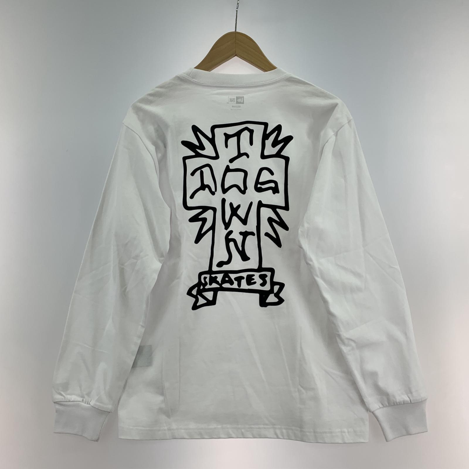その他トップス NEW ERA×DOG TOWN L/Sバックプリントカットソー M ホワイト
