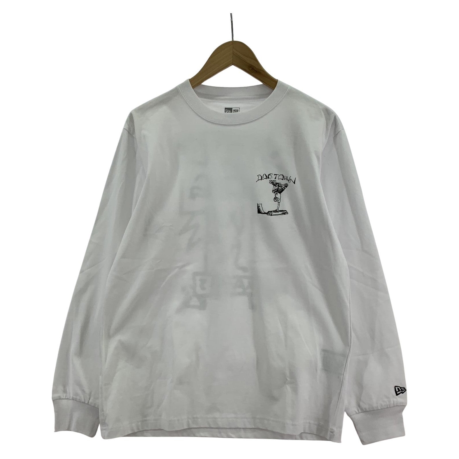 その他トップス NEW ERA×DOG TOWN L/Sバックプリントカットソー M ホワイト