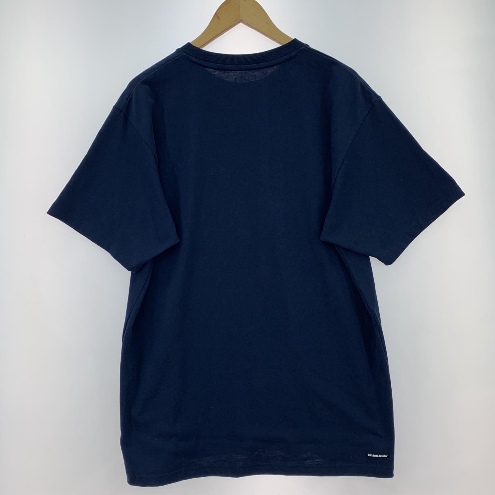 その他トップス F.C.R.B. 23SS BOX LOGO TEE NAVY L ネイビー
