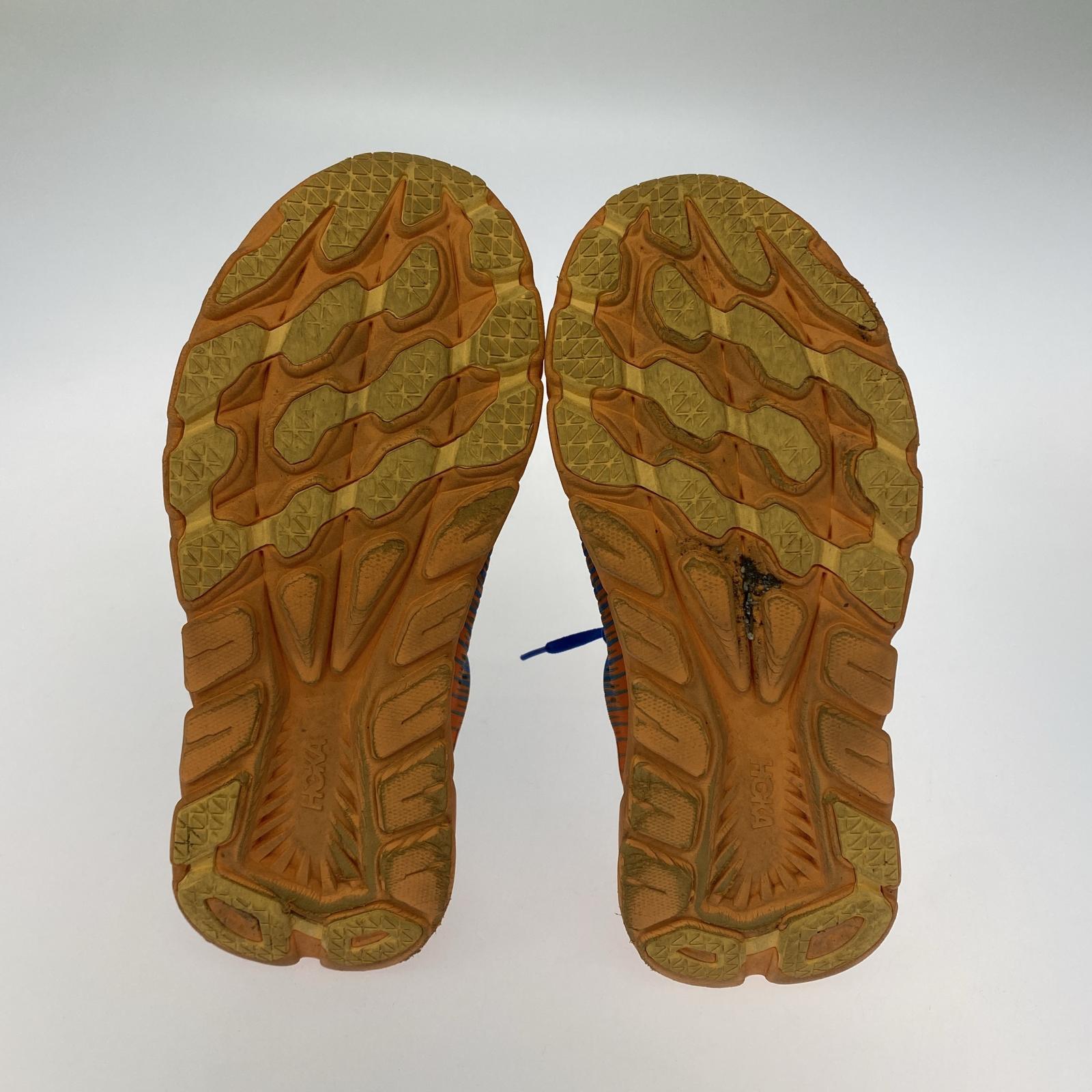 スニーカー HOKA ONE ONE M RINCON3 ローカットスニーカー ブルー/オレンジ (28.0cm) 28cm (US10 UK9 1/2 EU46) ブルー