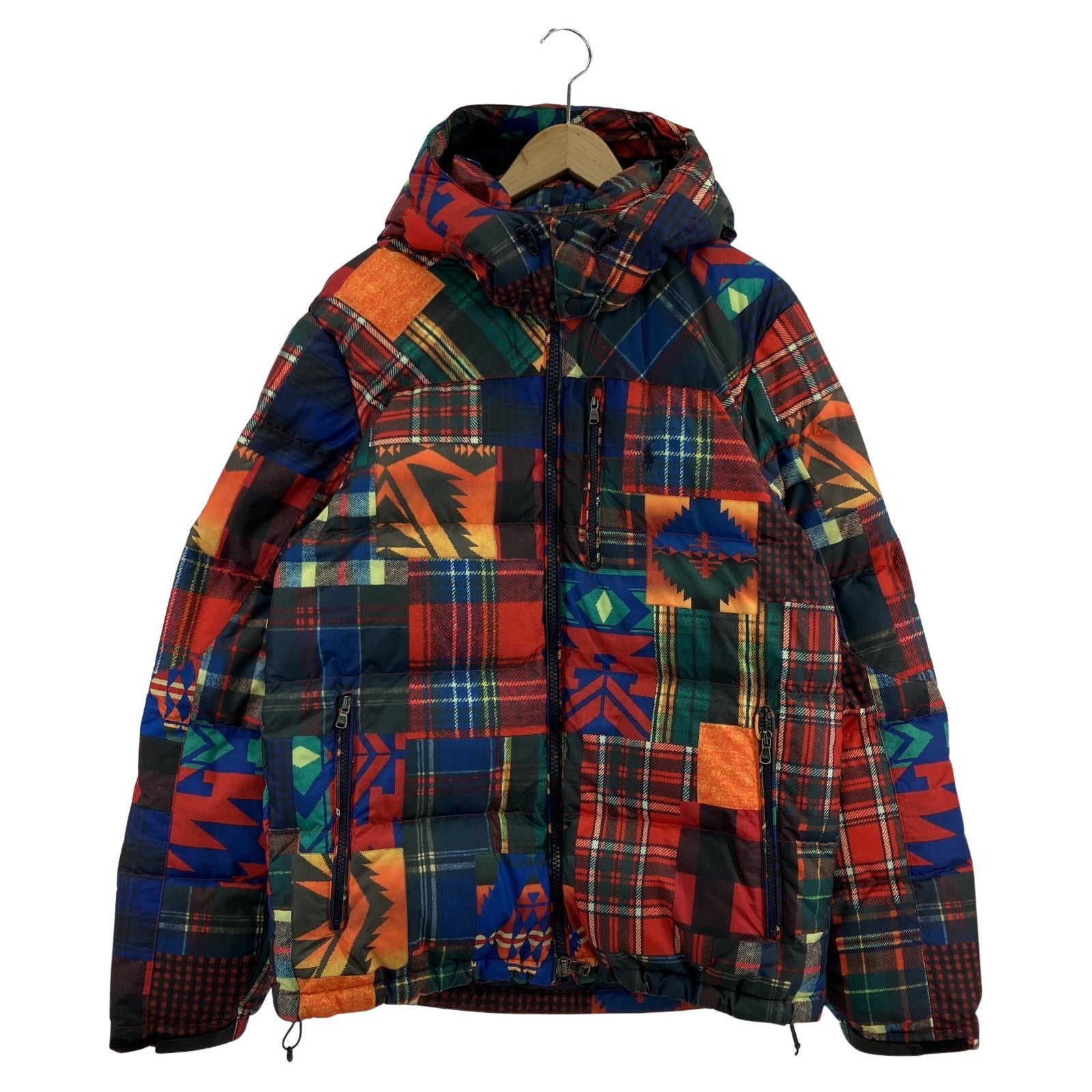 その他アウター POLO RALPH LAUREN ネイティブ柄 BASE CAMP ダウンジャケット (M) M マルチカラー