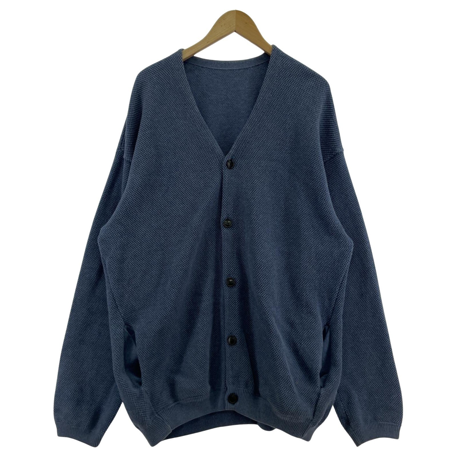 その他アウター crepuscule Moss Stitch V/N Cardigan-3 3 ブルー
