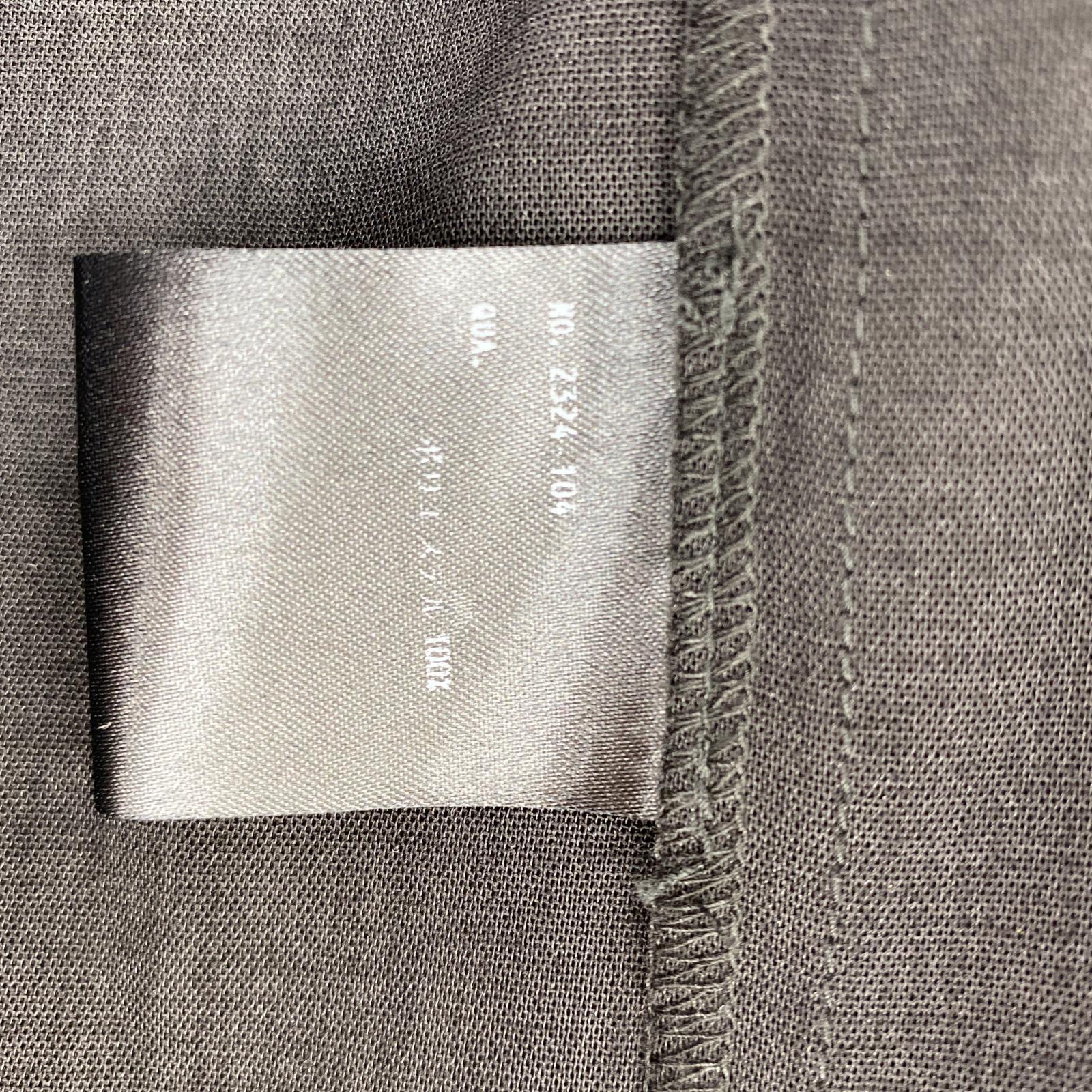 その他アウター LAD MUSICIAN SPUN LAWN HOODED SLEEVELESS 44 44 ブラック
