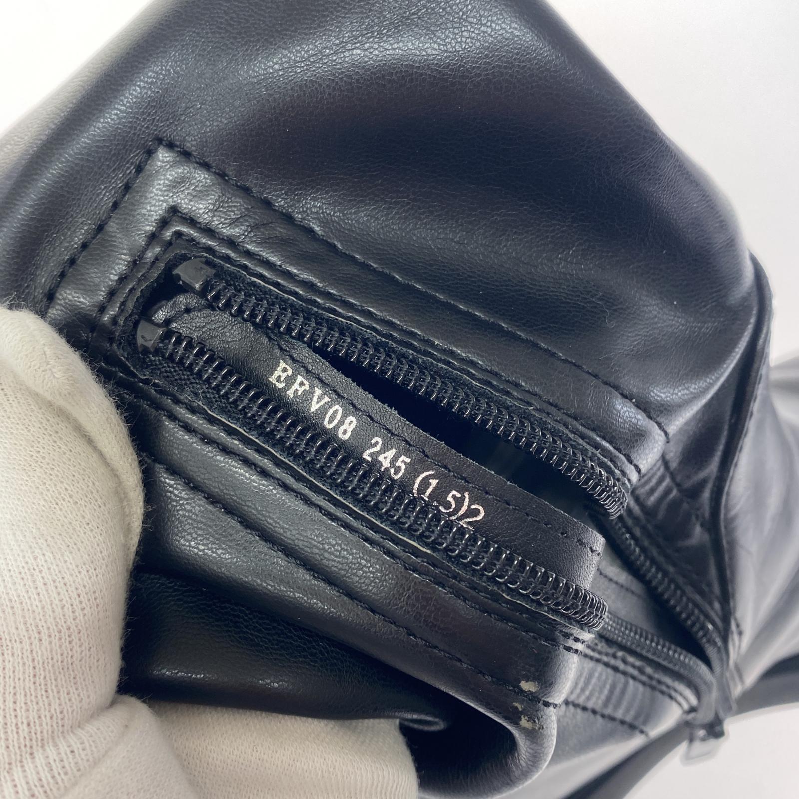 ブーツ STACCATO ロングブーツ 24.5cm ブラック
