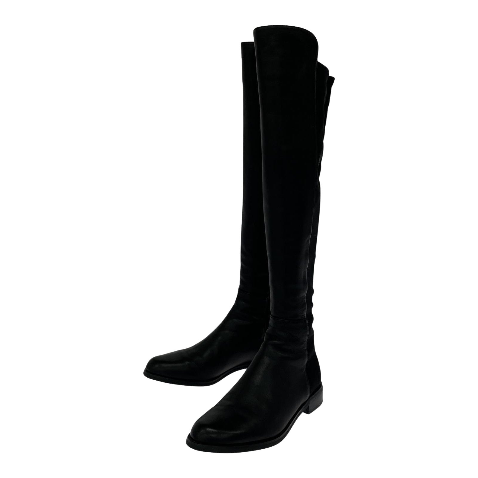 ブーツ STACCATO ロングブーツ 24.5cm 24.5cm (US6 1/2 UK6 EU39) ブラック