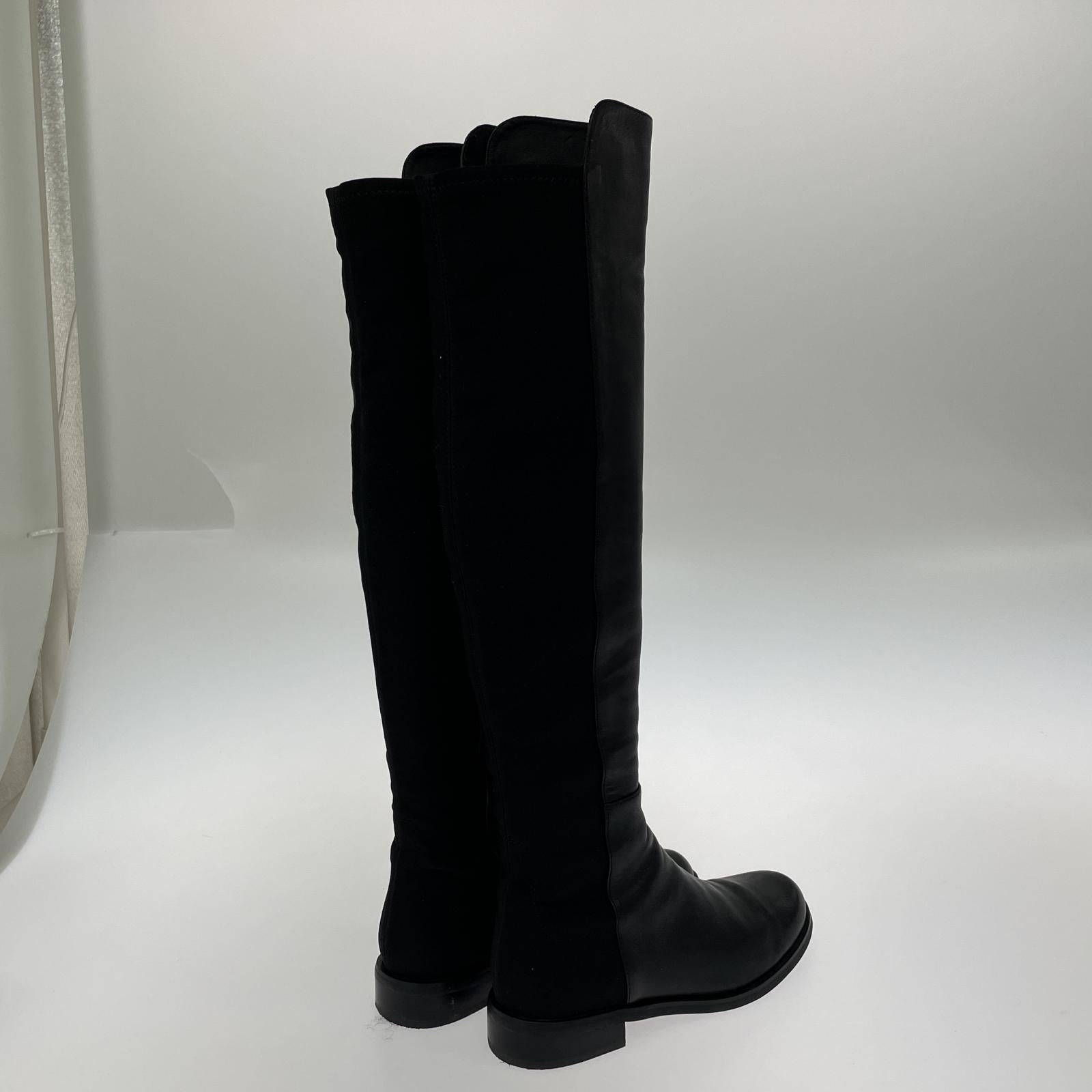 ブーツ STACCATO ロングブーツ 24.5cm 24.5cm (US6 1/2 UK6 EU39) ブラック