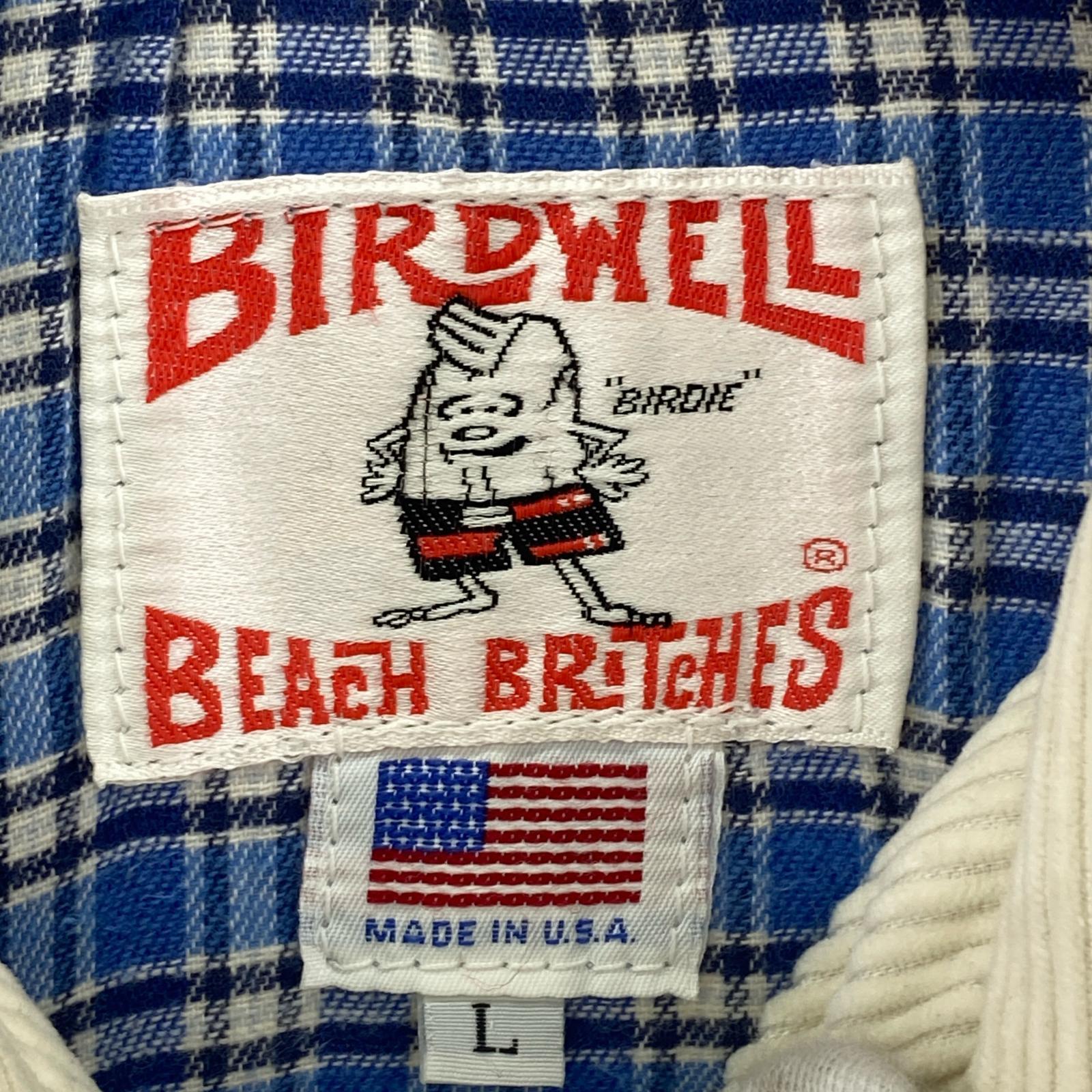 ジャケット BIRDWELL BEACH BRITCHES/USA製/コーデュロイジャケット(L) L ホワイト