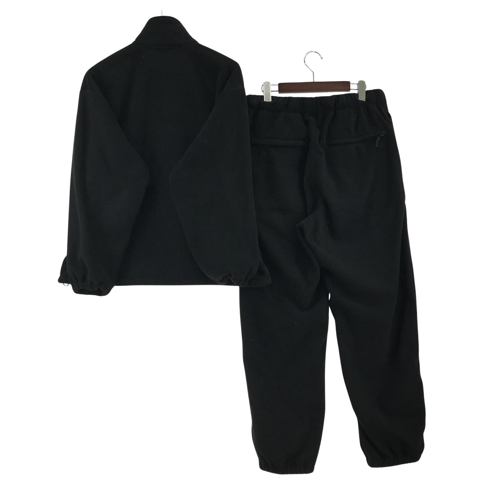 その他アウター ENNOY 24AW Polartec Fleece Set Up 黒 S S ブラック