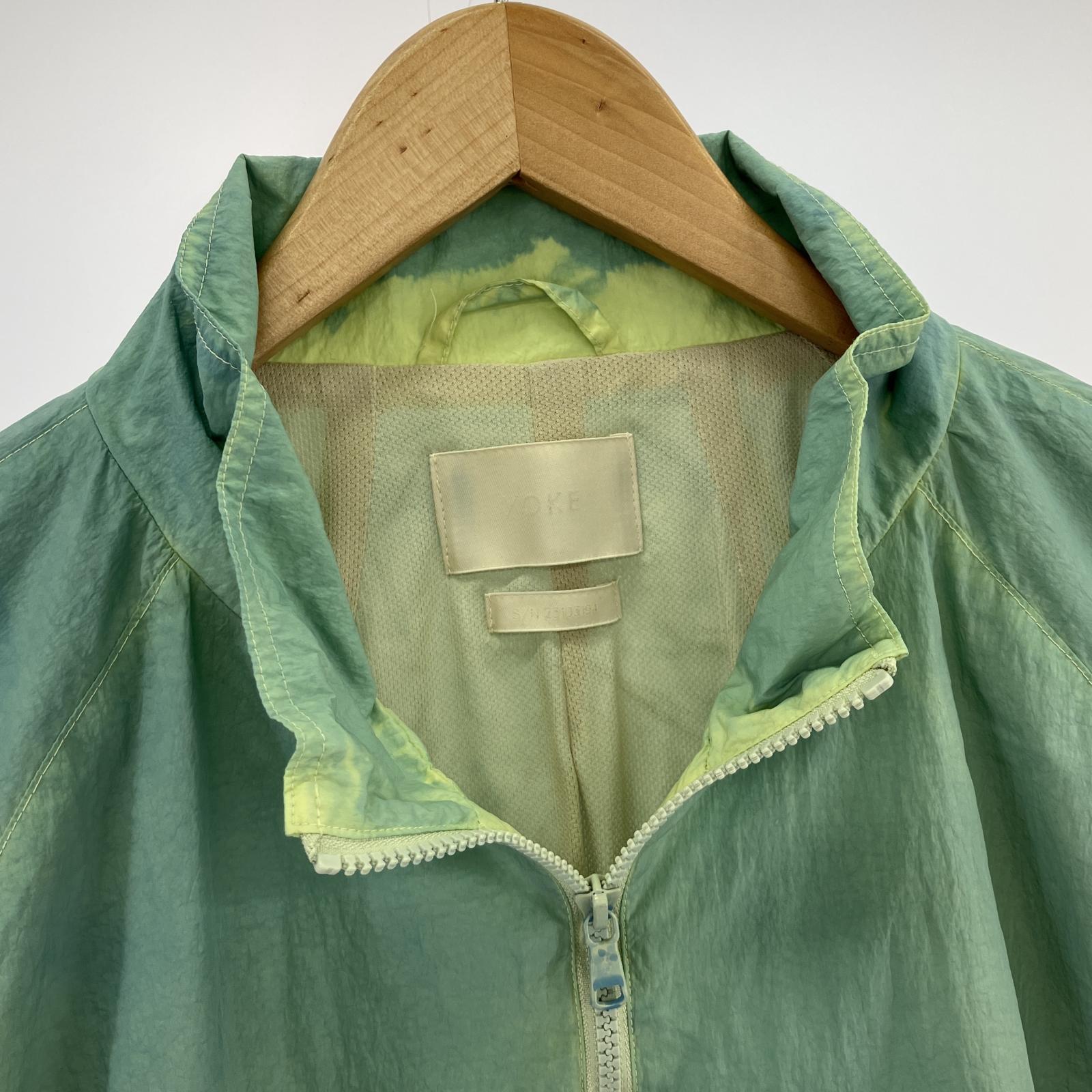 その他アウター YOKE 23SS SPREY PRINTED NYLON ZIP BLOUSON (3) 3 グリーン