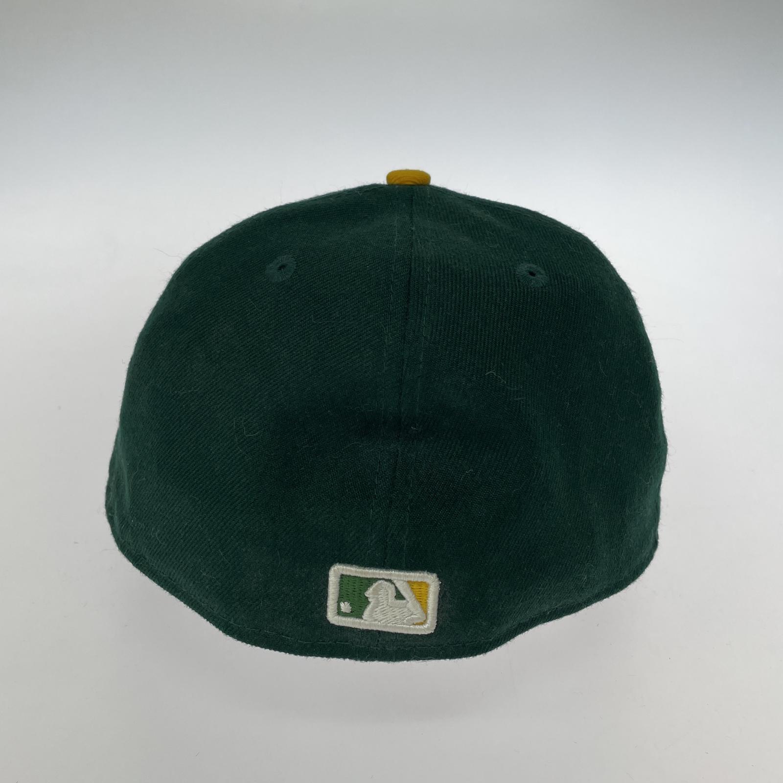 その他帽子 NEW ERA 59FIFTY MLB オークランドアスレチックス キャップ (61.5cm) 緑黄