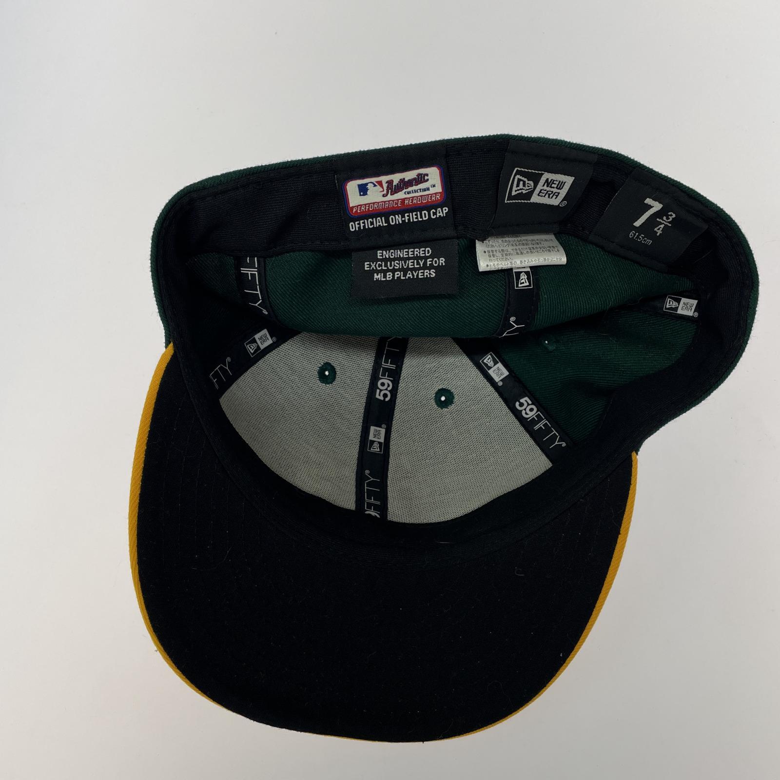 その他帽子 NEW ERA 59FIFTY MLB オークランドアスレチックス キャップ (61.5cm) 緑黄
