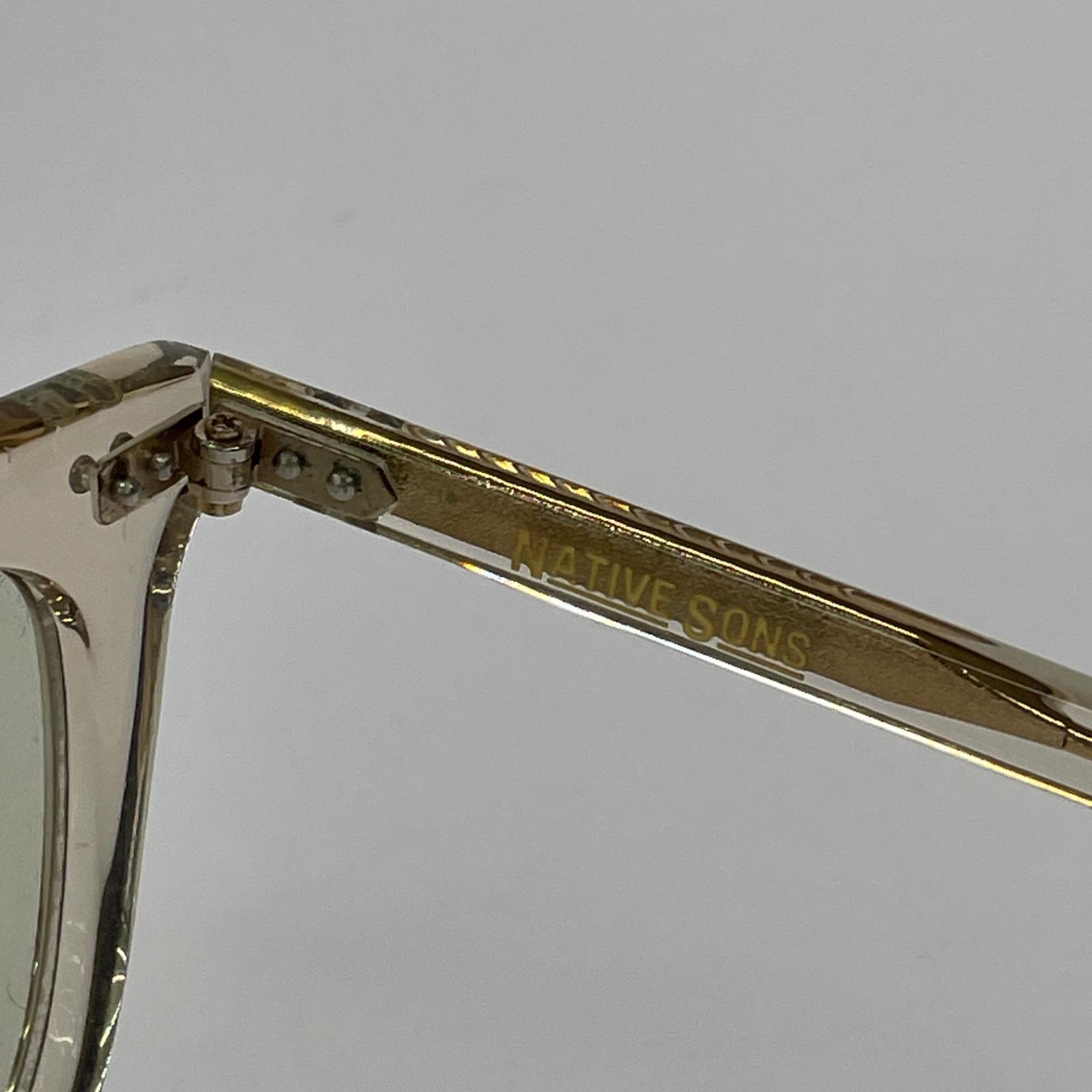 その他アクセサリー NATIVE SONS McKowski PL-032U クリアサングラス