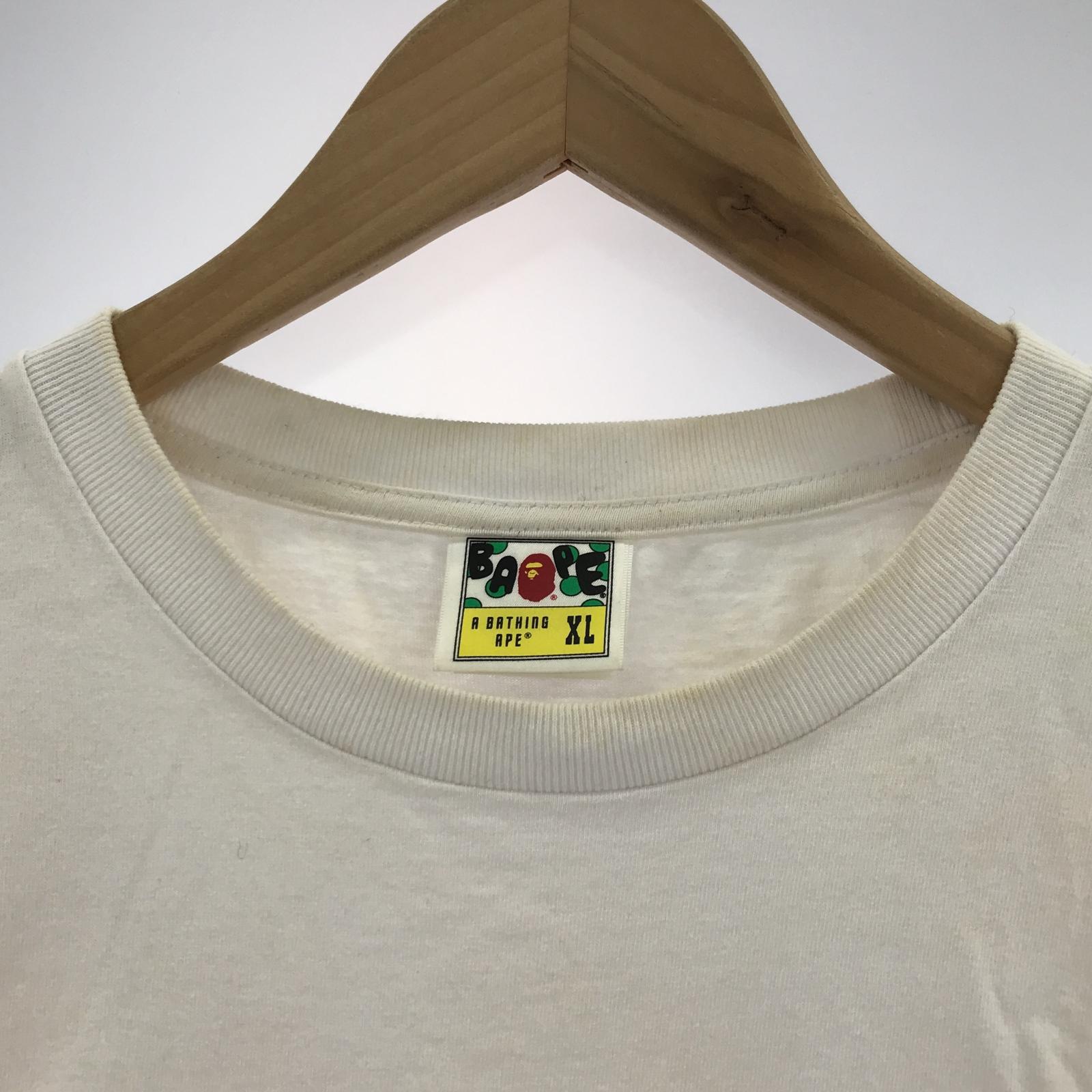 その他トップス A BATHING APE/グラフィックTee/XL/WH ホワイト