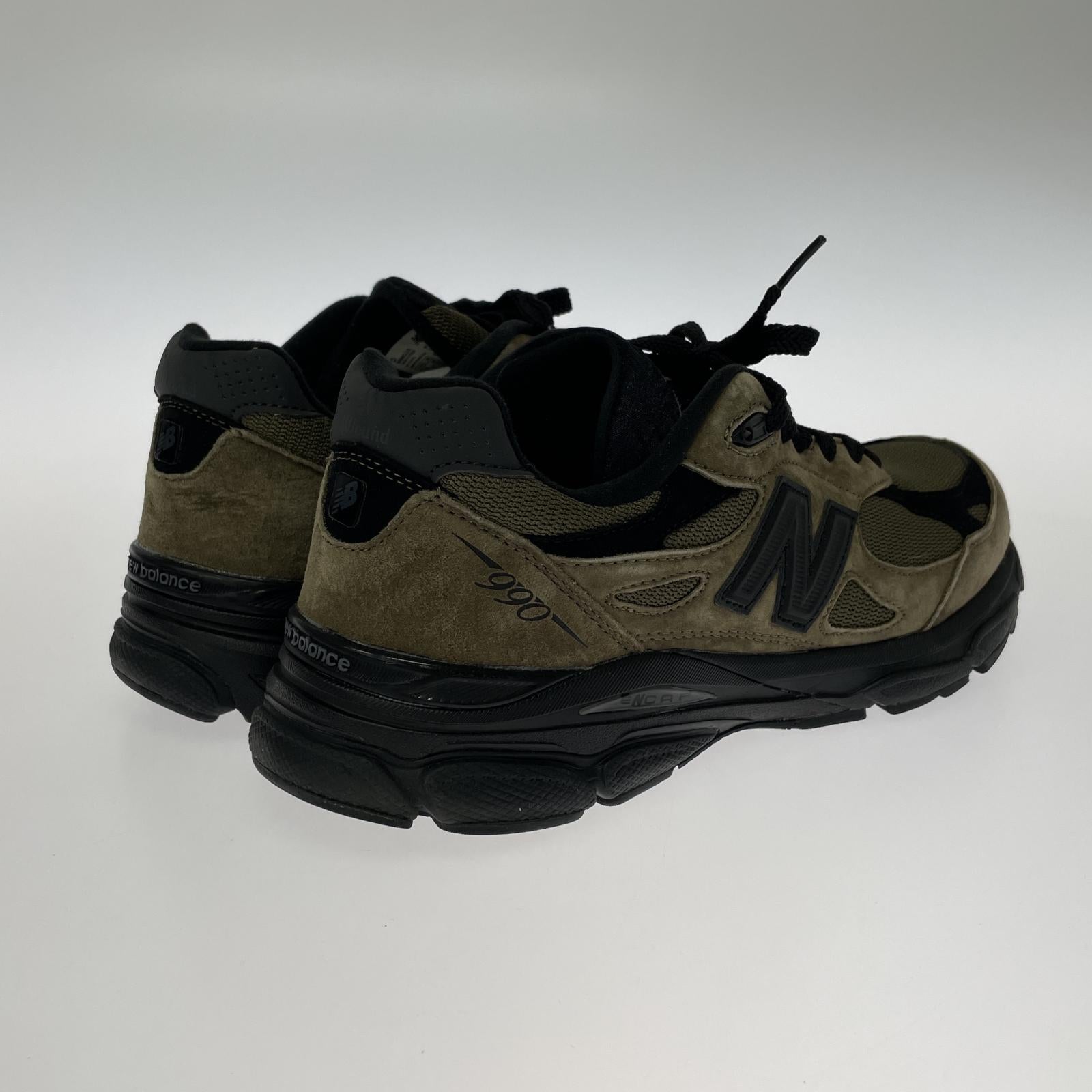 スニーカー NEW BALANCE×JJJJound/990V3 Sla 28.5cm (US10 1/2 UK10 EU47) ブラウン