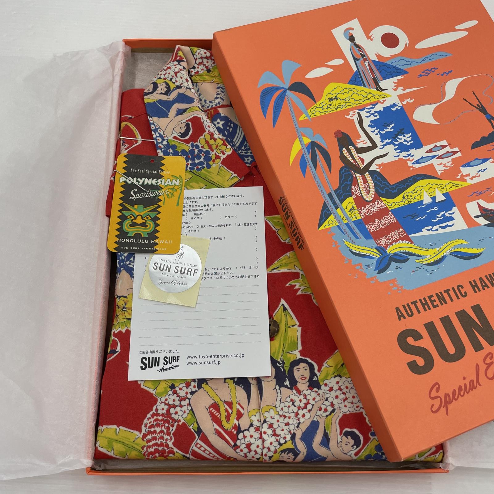 長袖シャツ SUN SURF SPECIAL EDITION CELEB