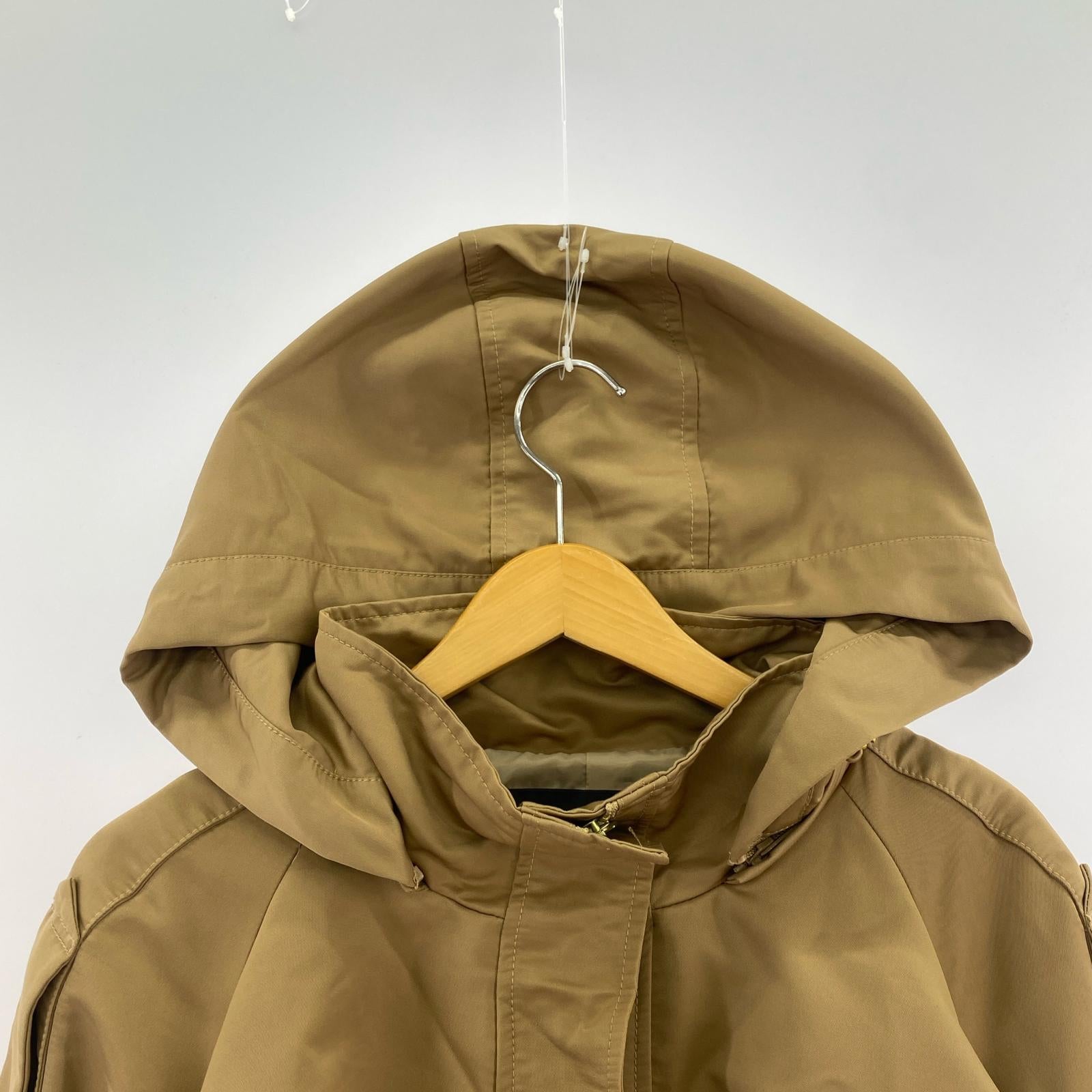 その他アウター RUIRUE BOUTIQUE 撥水加工 2WAYフードロングトレンチコート L ベージュ