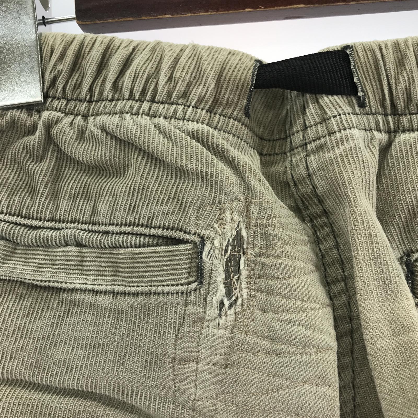 その他ボトムス Gramicci コーデュロイ クライミングパンツ グレー L グレー