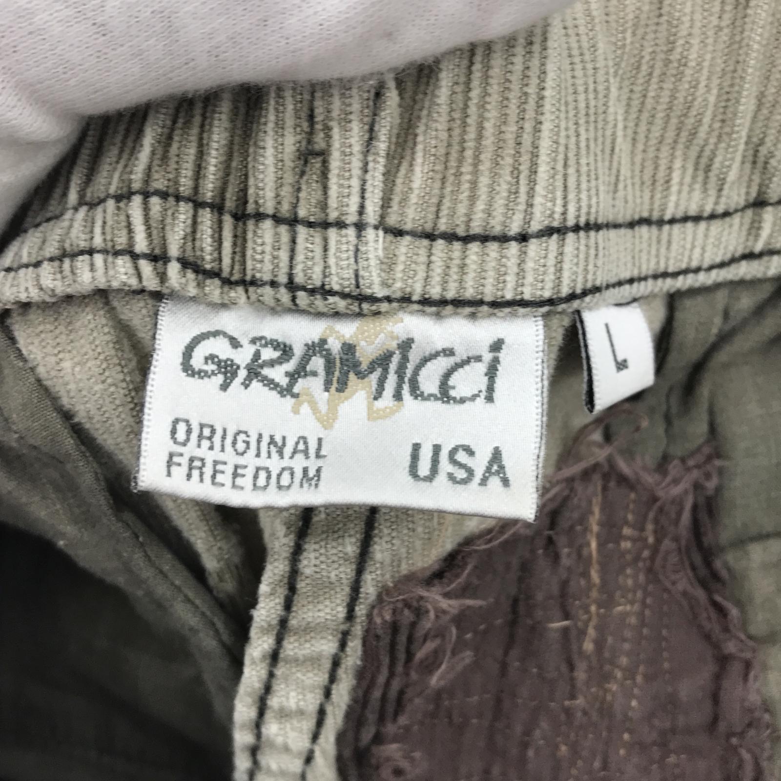 その他ボトムス Gramicci コーデュロイ クライミングパンツ グレー L グレー