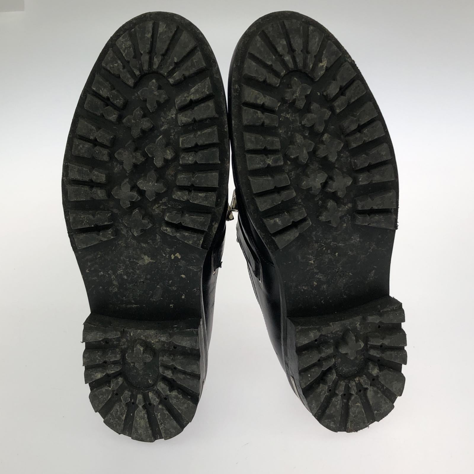 その他靴 TOGA(VIRILIS)22SS ベルト レザーシュー 40 ブラック