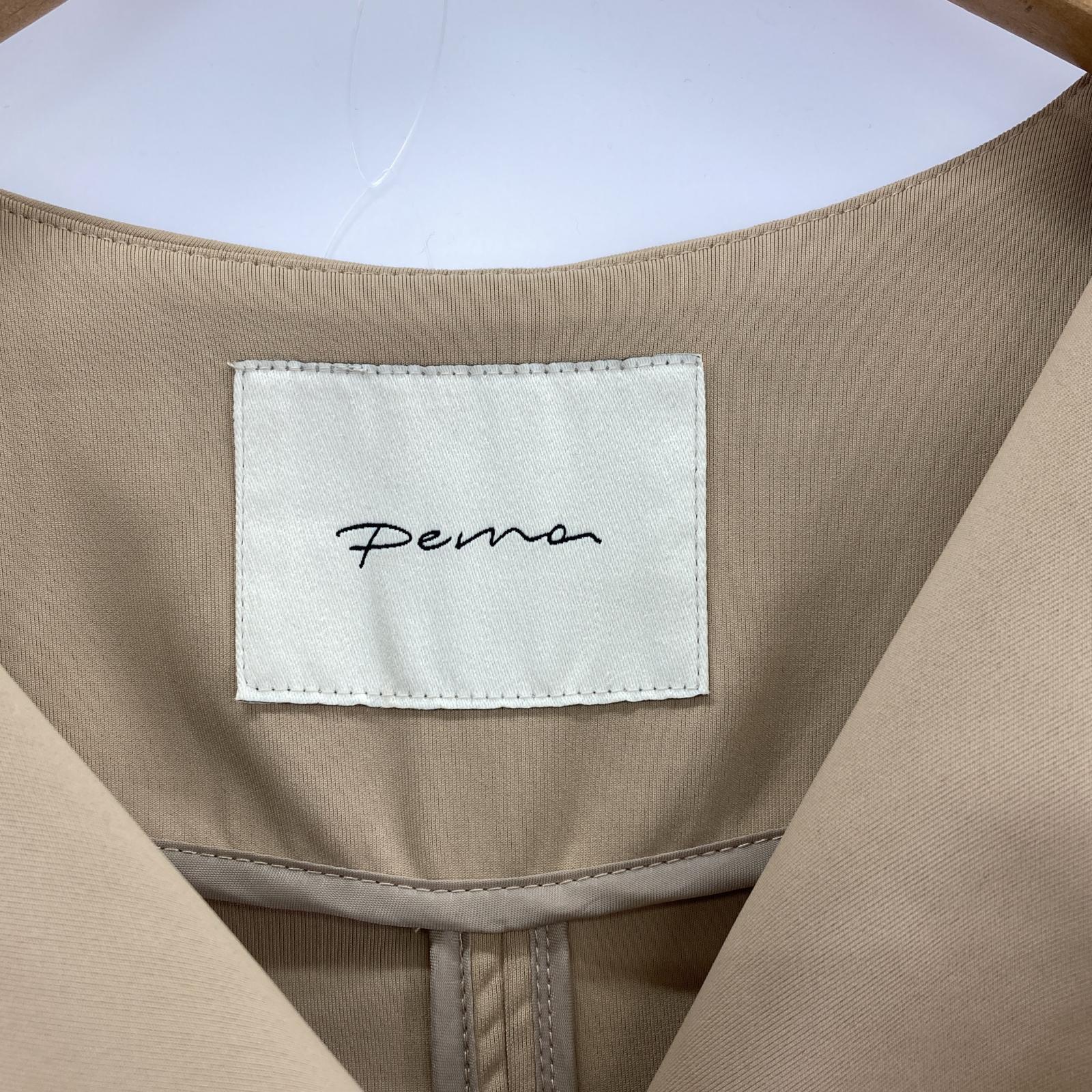 その他アウター perna コート ベージュ L L ベージュ