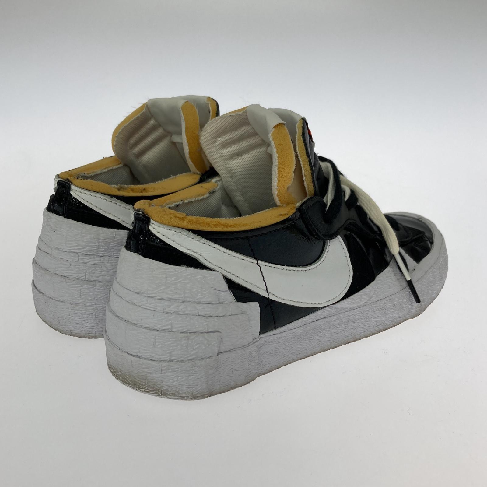 スニーカー NIKE BLAZER LOW SACAI 27cm DM6443-001 27cm (US9 UK8 1/2 EU44)
