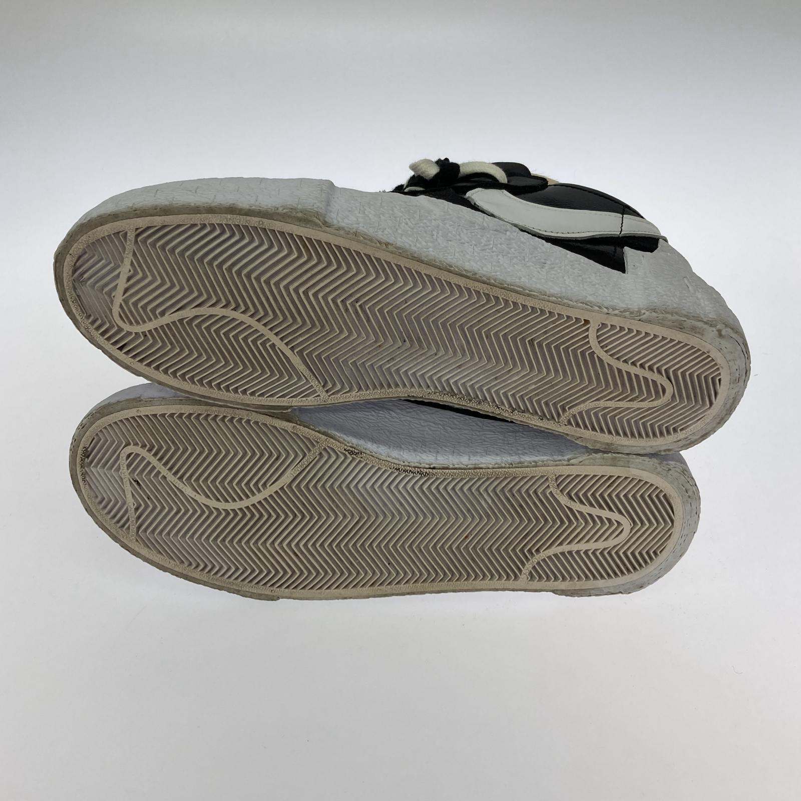 スニーカー NIKE BLAZER LOW SACAI 27cm DM6443-001 27cm (US9 UK8 1/2 EU44)