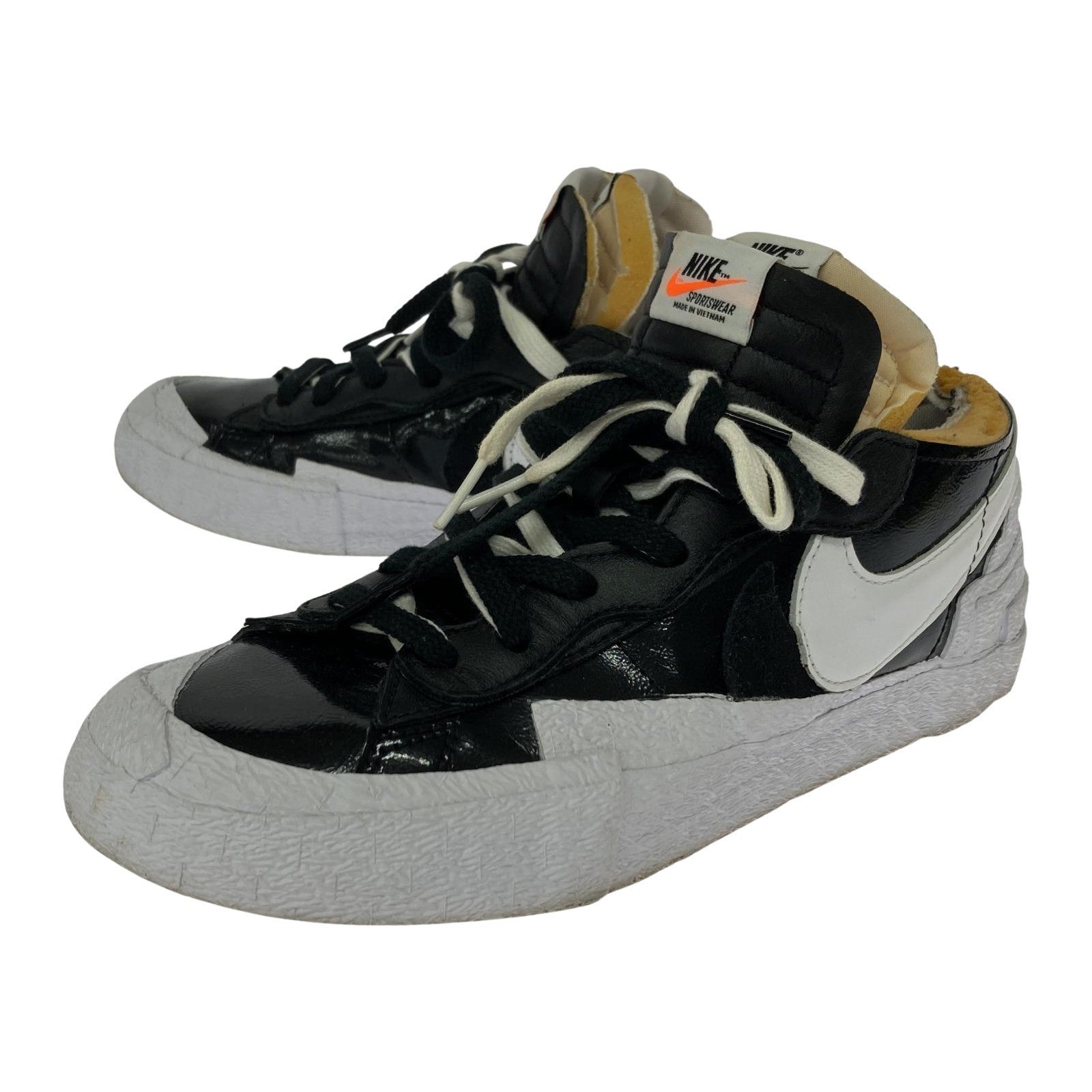 スニーカー NIKE BLAZER LOW SACAI 27cm DM6443-001 27cm (US9 UK8 1/2 EU44)