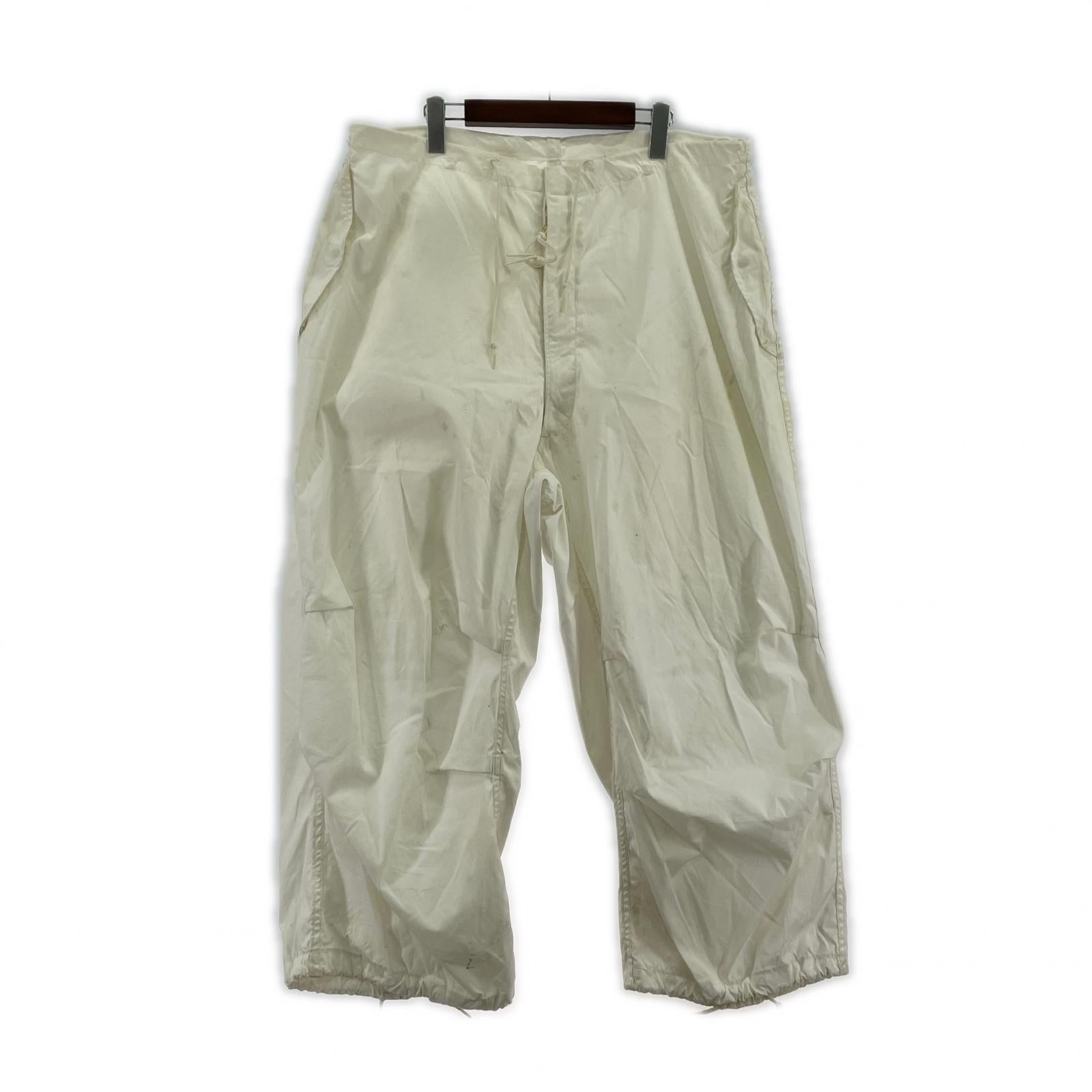 その他ボトムス USARMY 90s スノーカモ オーバーパンツ M/S 白 ホワイト