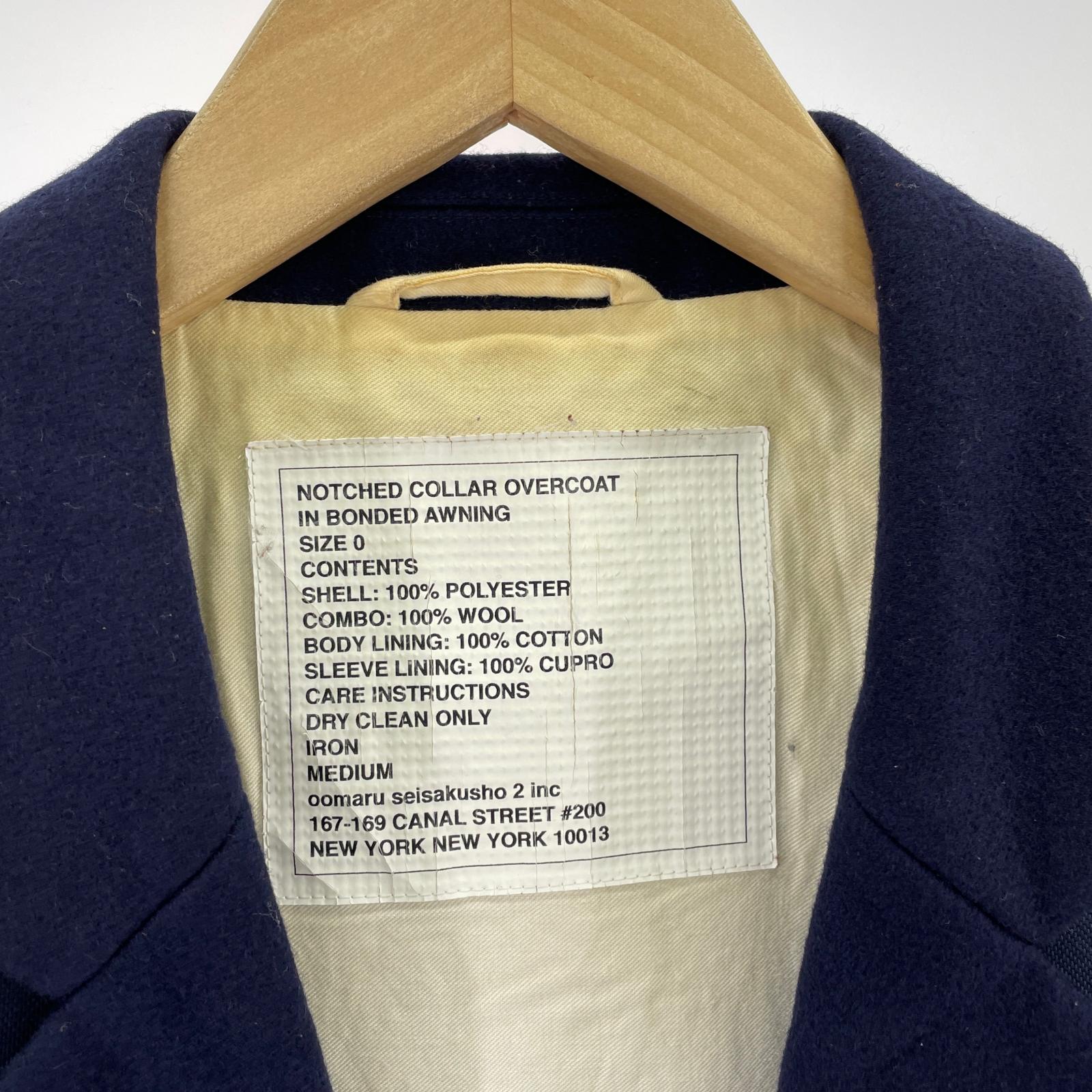その他アウター oomaru seisakusho 2 OVERCOAT ( ネイビー