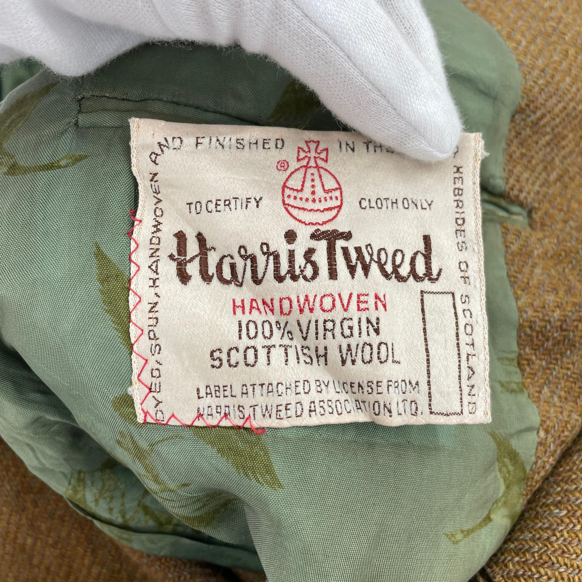 その他アウター Eddie Bauer HARRIS TWEED ウールテー