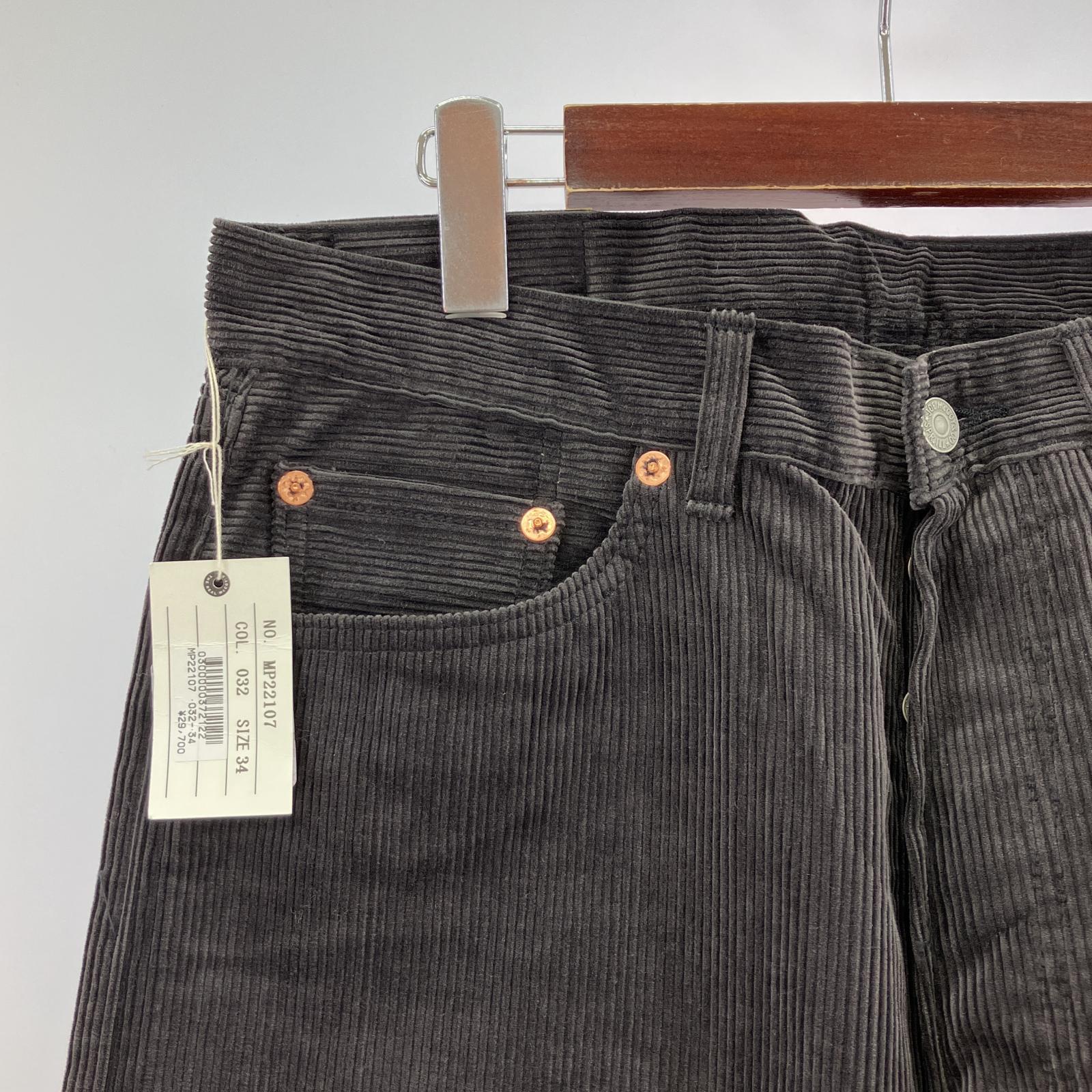 その他ボトムス REAL McCOY’S CORDUROY TROUSERS ブラック