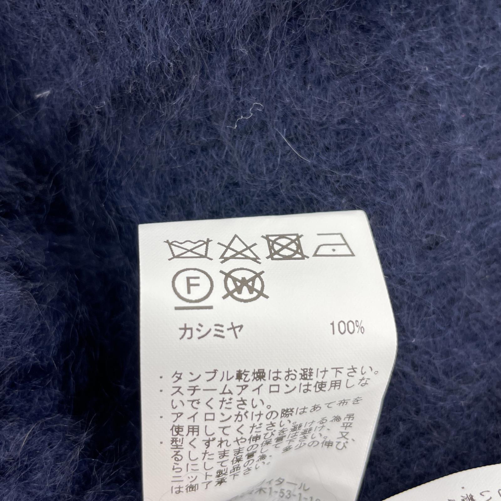 その他トップス MAATEE&SONS カシミヤセーター ネイビー (3)