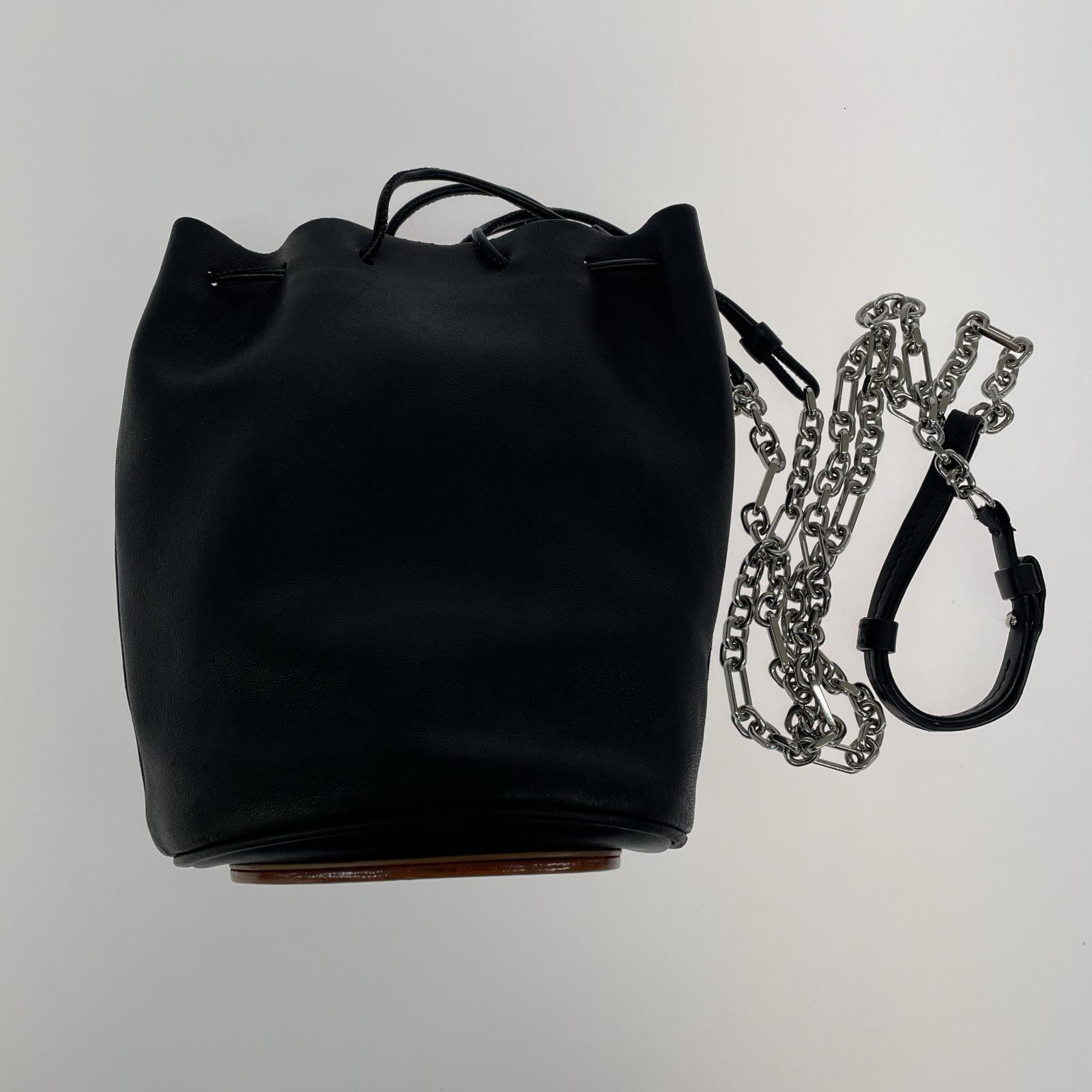 その他アクセサリー Maiosn Margiela 巾着 ショルダーバッグ ブラック ブラック
