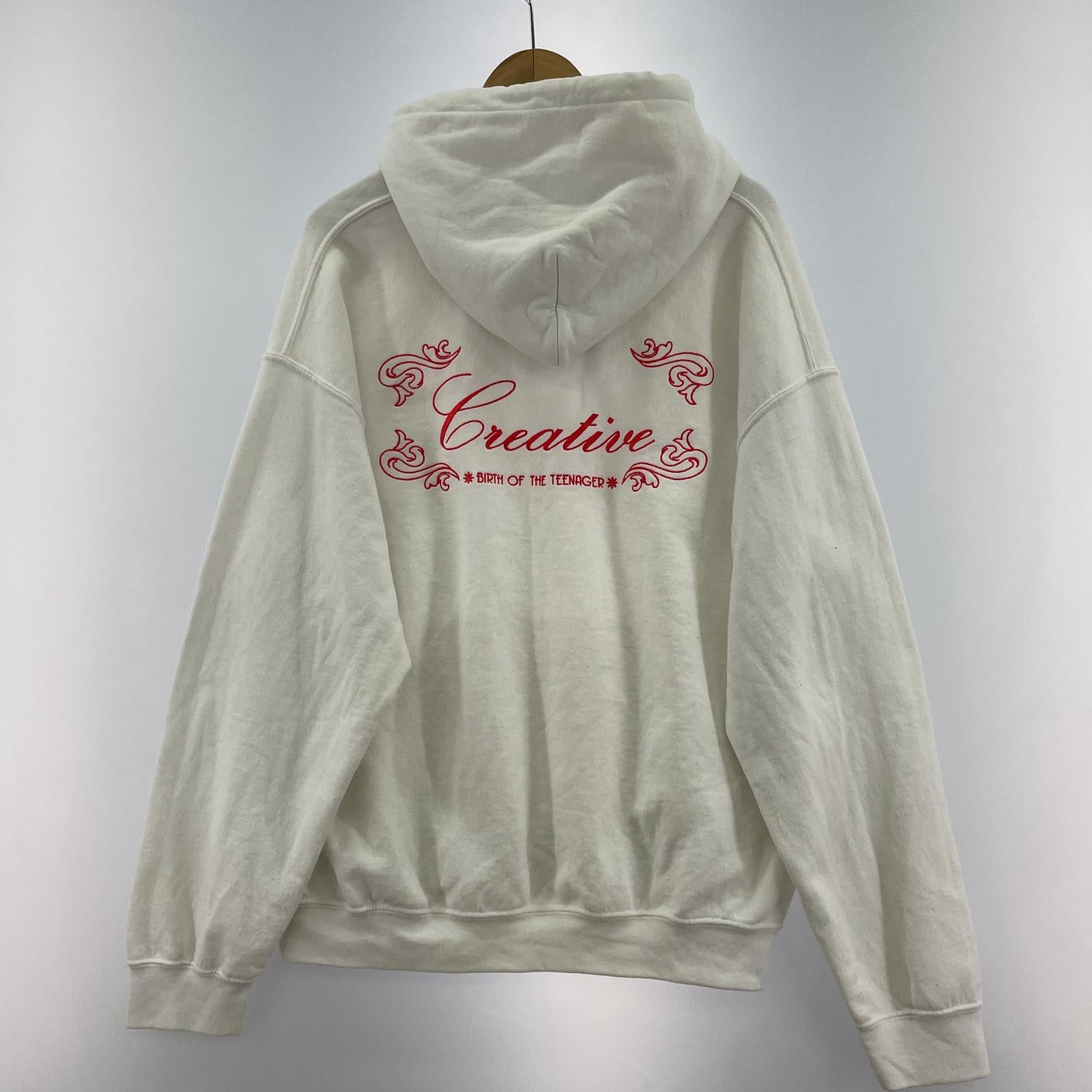 その他トップス BoTT×creative drug store POパーカー ホワイト L ホワイト