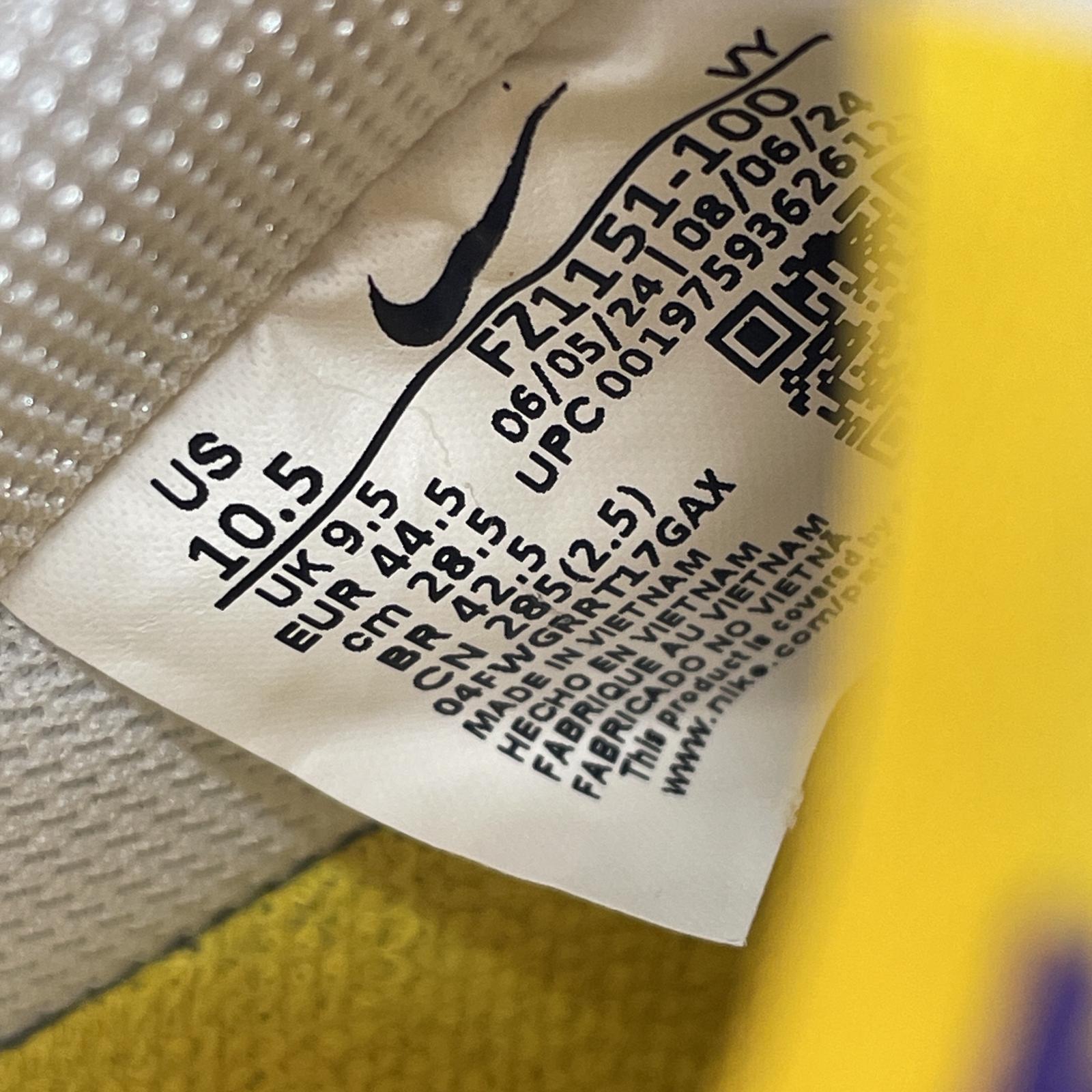 スニーカー NIKE×Kobe Bryant AIR FORCE 1 L 28.5cm (US10 1/2 UK10 EU47) ホワイト