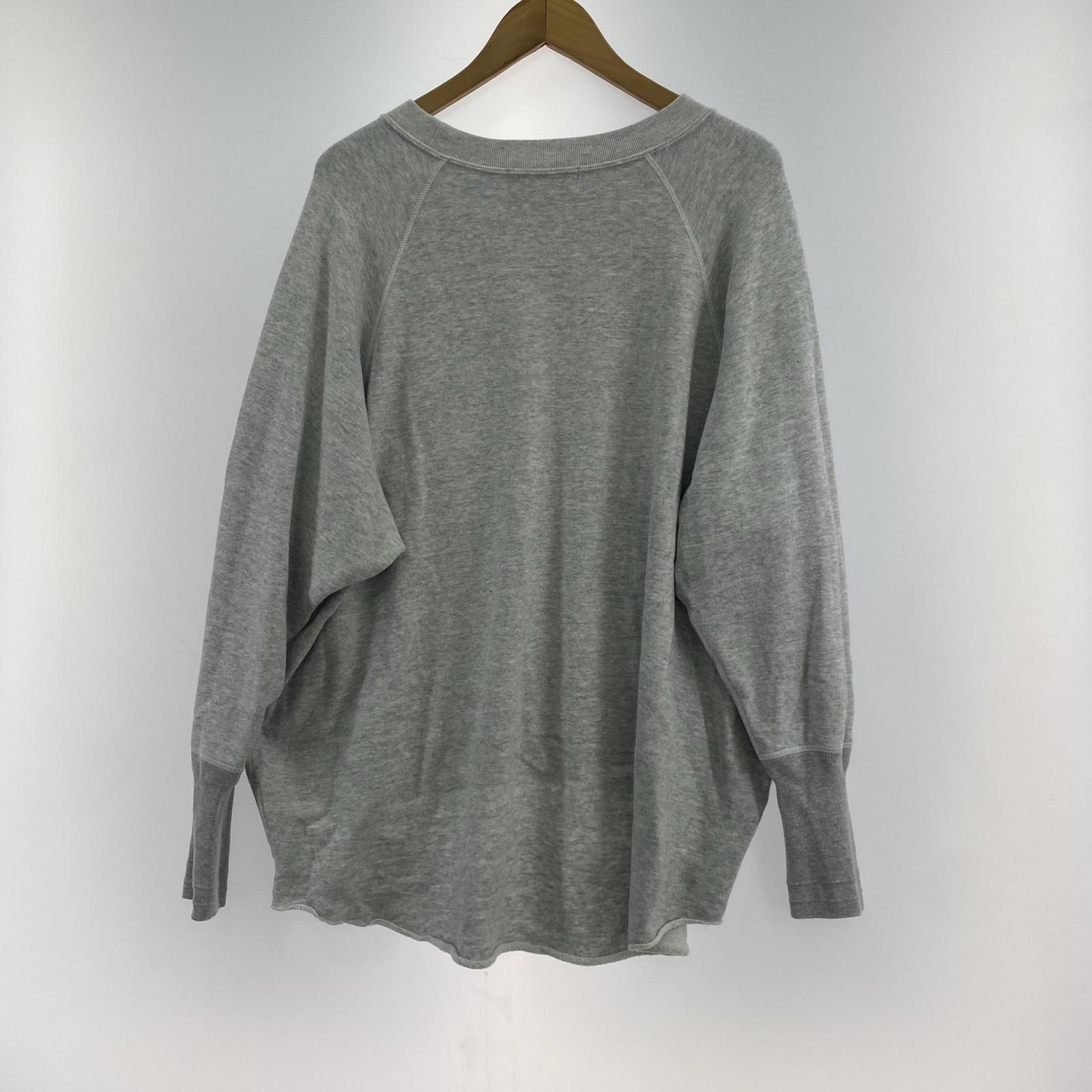その他トップス Americana for SALON サイドジップ スウェット グレー